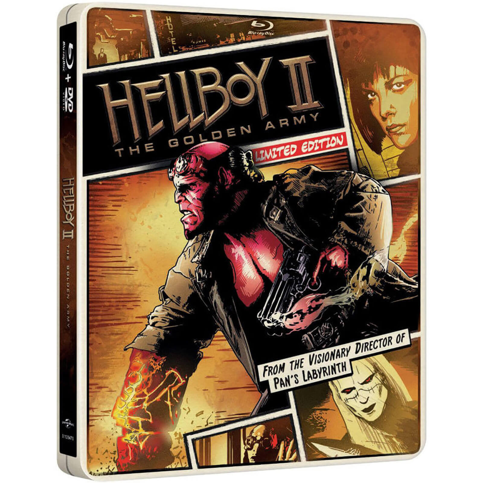 Hellboy II: The Golden Army - Import - Limited Edition Steelbook (Region Free)
Hellboy II: The Golden Army - Import - Limited Edition Steelbook (Region Free)