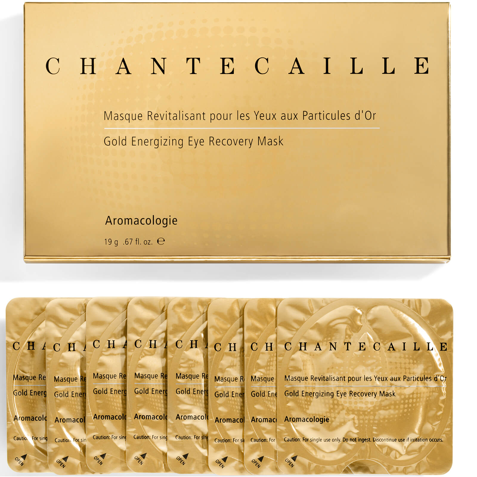 Бодрящая маска для глаз Chantecaille Gold Energizing Eye Recovery Mask
Бодрящая маска для глаз Chantecaille Gold Energizing Eye Recovery Mask