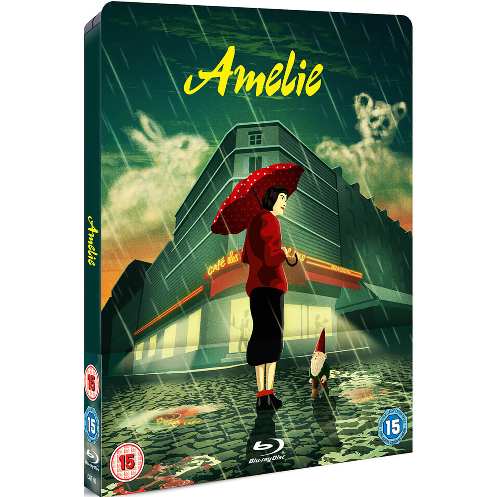 Le Fabuleux destin d’Amélie Poulain – Steelbook d’édition limitée exclusive Zavvi
Le Fabuleux destin d’Amélie Poulain – Steelbook d’édition limitée exclusive Zavvi