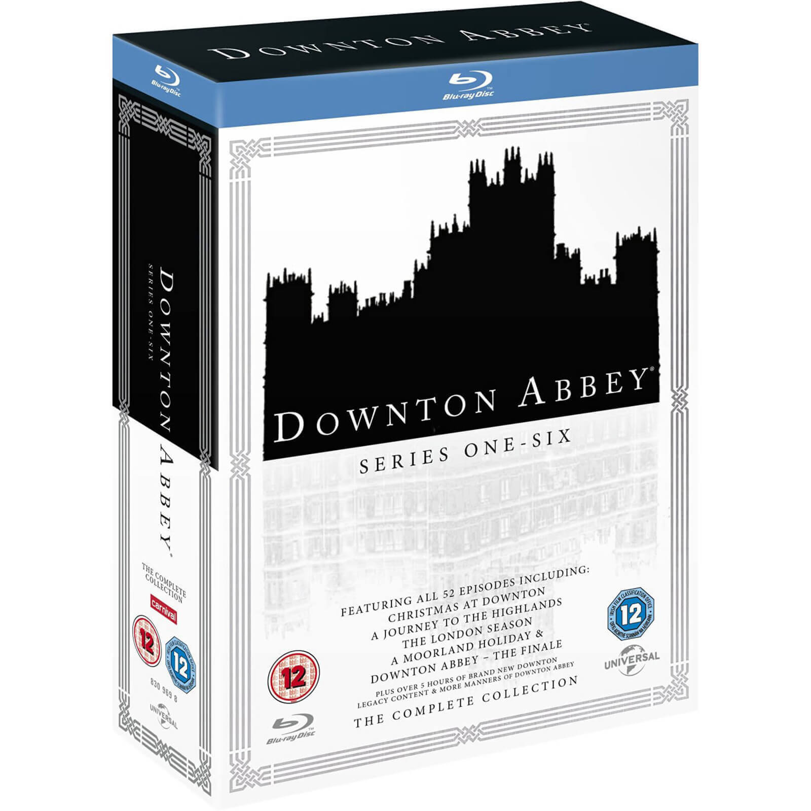 Downton Abbey - Saisons 1 à 6 avec émissions spéciales Noël