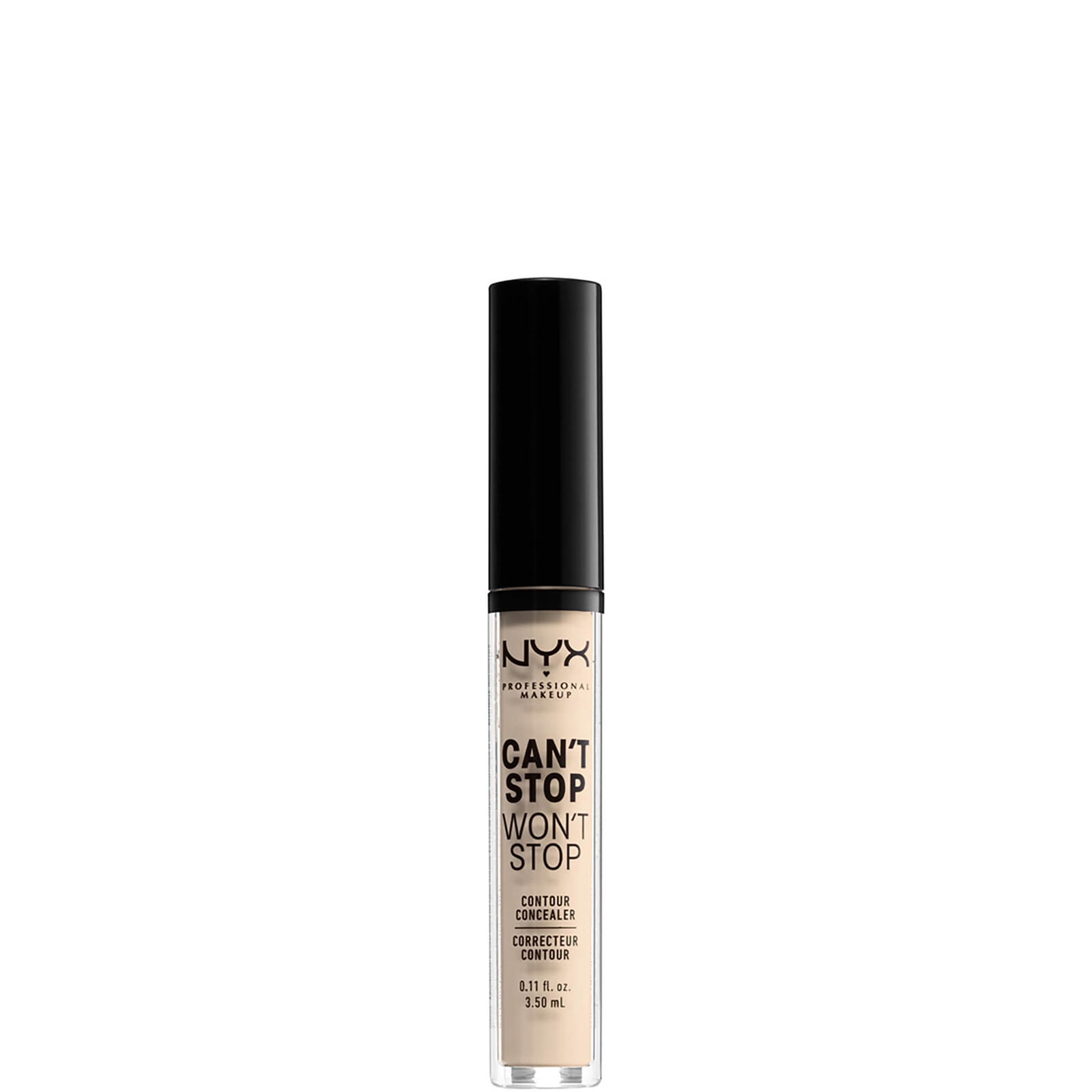 NYX Professional Makeup Can't Stop Won't Stop Contour Concealer (Various Shades) - Fair
NYX Professional Makeup Can't Stop Won't Stop Contour Concealer (Various Shades) - Fair