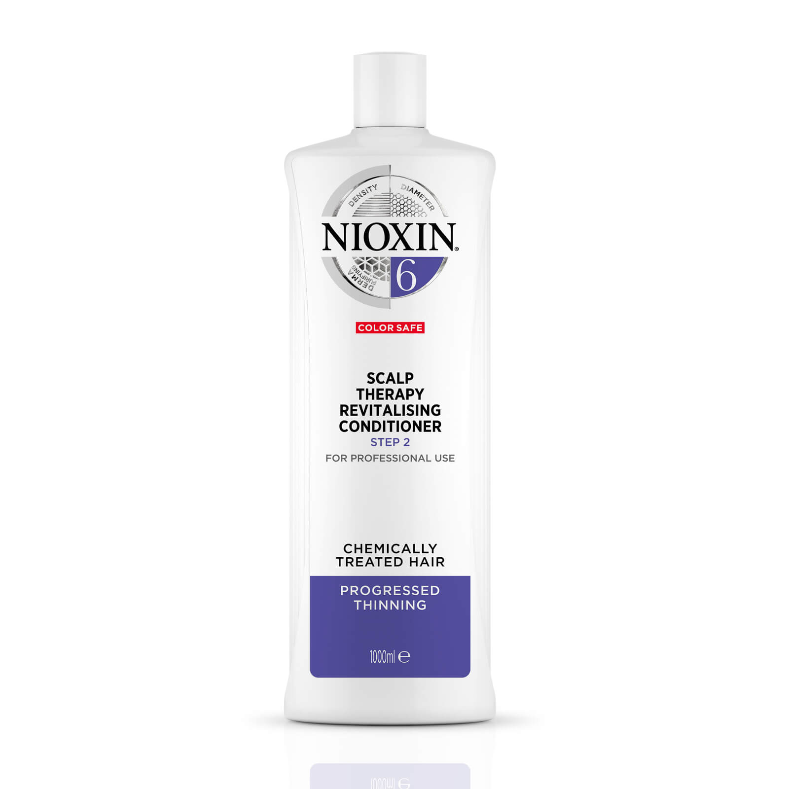 NIOXIN 3-Part System 6 Scalp Therapy Revitalising Conditioner for Chemically Treated Hair with Progressed Thinning 1000ml
NIOXIN 3-Part System 6 Scalp Therapy Revitalising Conditioner for Chemically Treated Hair with Progressed Thinning 1000ml