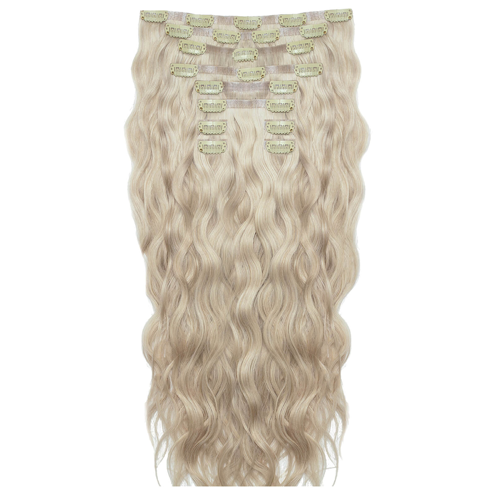 Beauty Works 18 Inch Beach Wave Double Hair Extension Set (Various Shades) - Champagne Blonde
Beauty Works 18 Inch Beach Wave Double Hair Extension Set (Various Shades) - Champagne Blonde