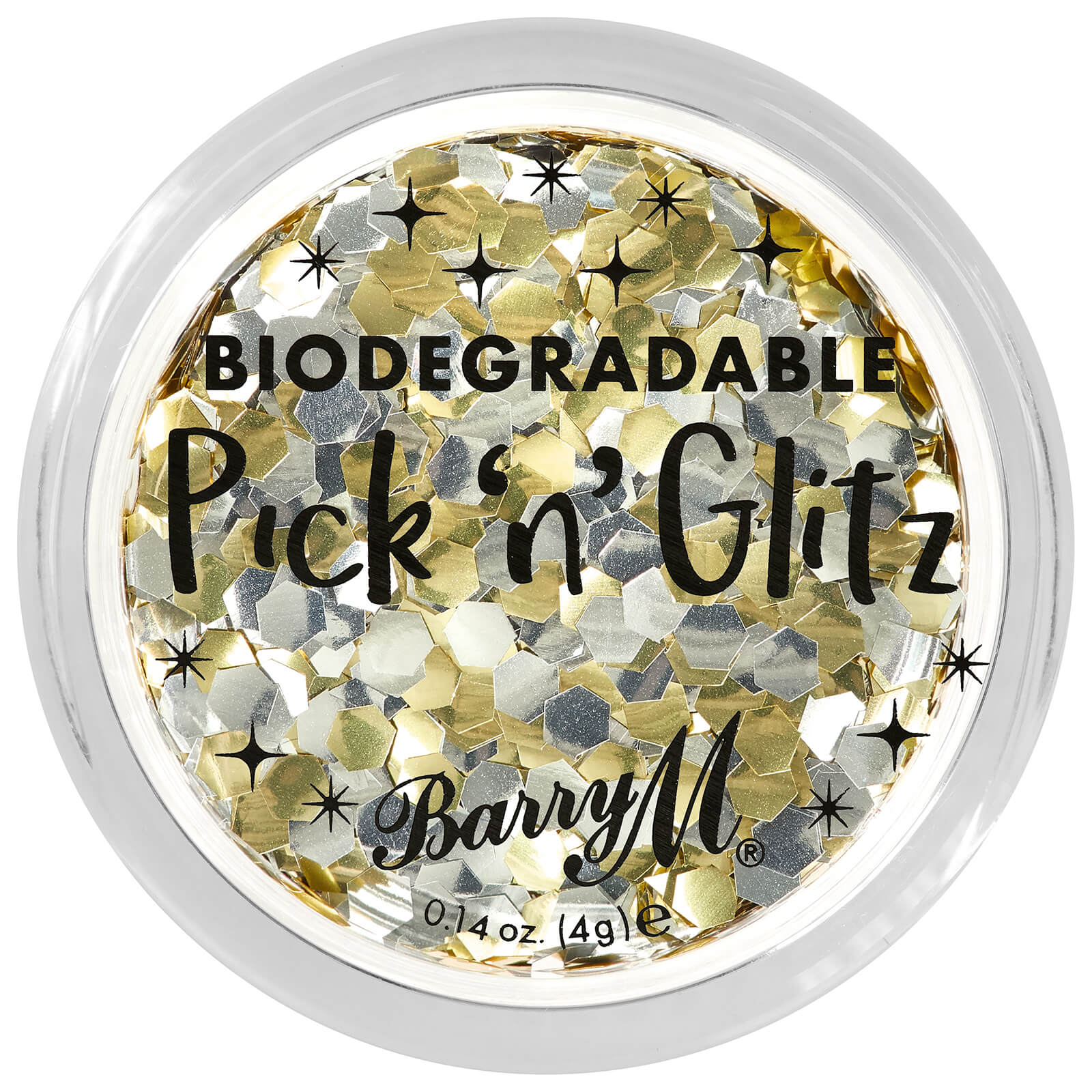 Barry M Cosmetics Biodegradable Pick 'n' Glitz (Various Shades) - Fierce