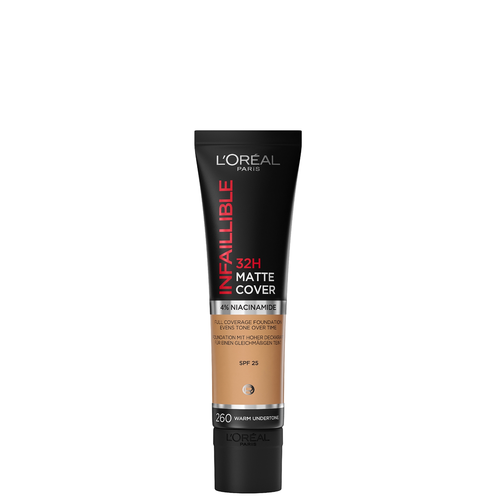L'Oréal Paris Infallible 32hr Matte Cover Foundation 30ml (Various Shades) - 260 Golden Sun
L'Oréal Paris Infallible 32hr Matte Cover Foundation 30ml (Various Shades) - 260 Golden Sun