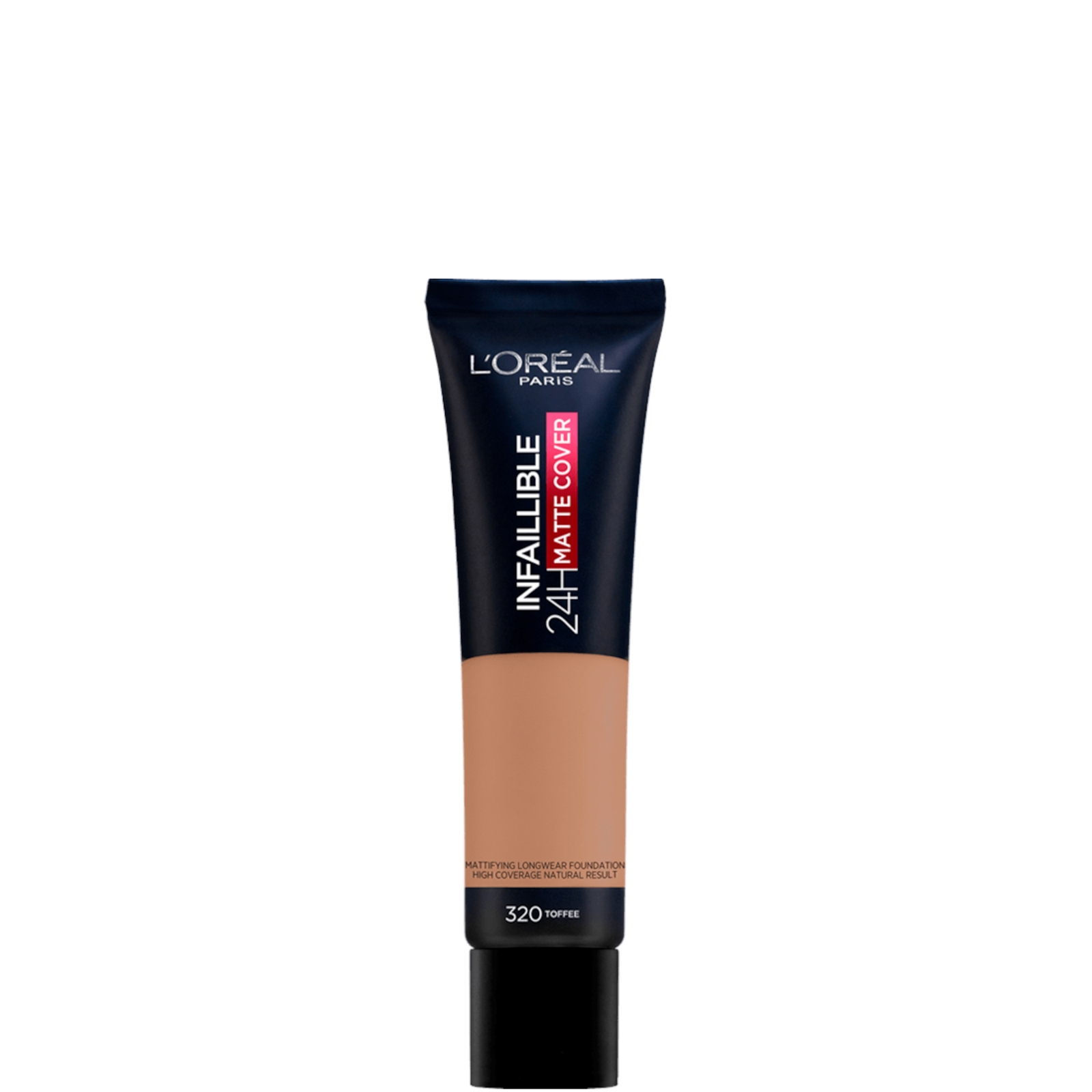 L'Oréal Paris Infallible 32hr Matte Cover Foundation 30ml (Various Shades) - 320 Caramel Toffee
L'Oréal Paris Infallible 32hr Matte Cover Foundation 30ml (Various Shades) - 320 Caramel Toffee