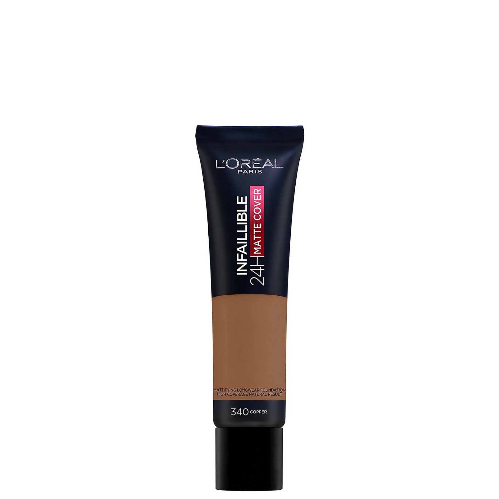 L'Oréal Paris Infallible 32hr Matte Cover Foundation 30ml (Various Shades) - 340 Copper
L'Oréal Paris Infallible 32hr Matte Cover Foundation 30ml (Various Shades) - 340 Copper