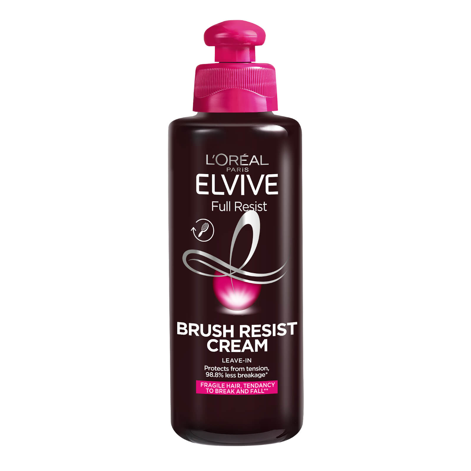 L'Oreal Elvive Full Resist Fragile Hair Brush Resist Cream with Biotin, for Hair Fall 200ml
L'Oreal Elvive Full Resist Fragile Hair Brush Resist Cream with Biotin, for Hair Fall 200ml