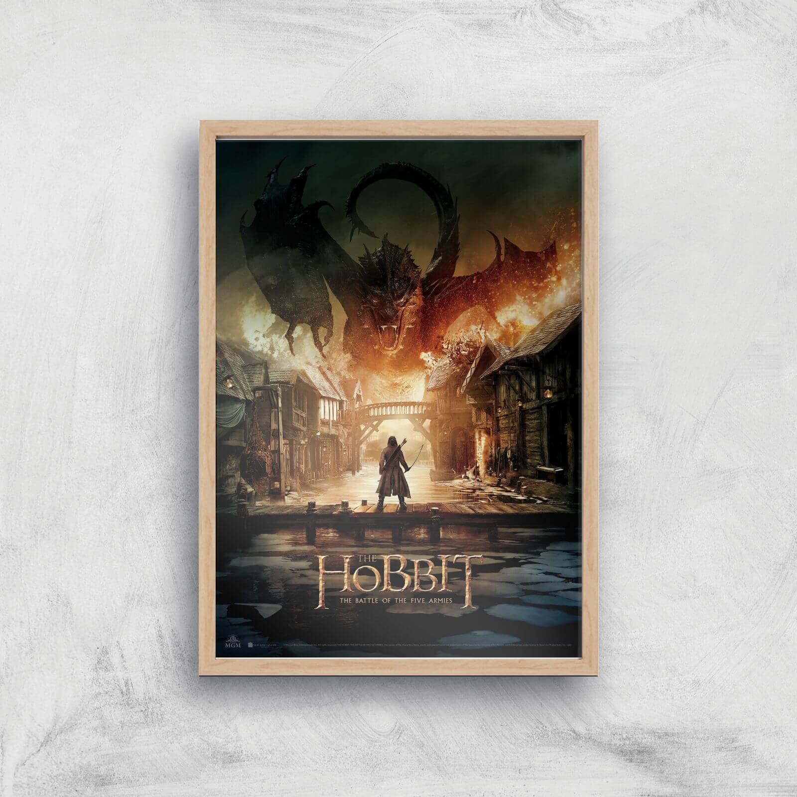 The Hobbit: Battle Of The Five Armies Giclee Art Print - A4 - Wooden Frame
The Hobbit: Battle Of The Five Armies Giclee Art Print - A4 - Wooden Frame