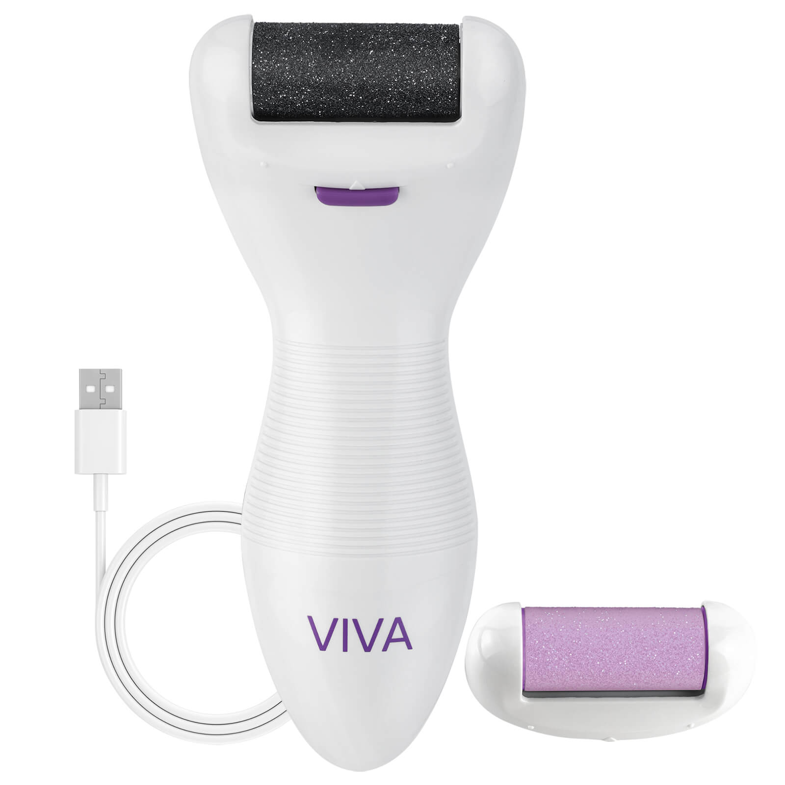 Spa Sciences VIVA Advanced Pedicure Foot Smoothing System White