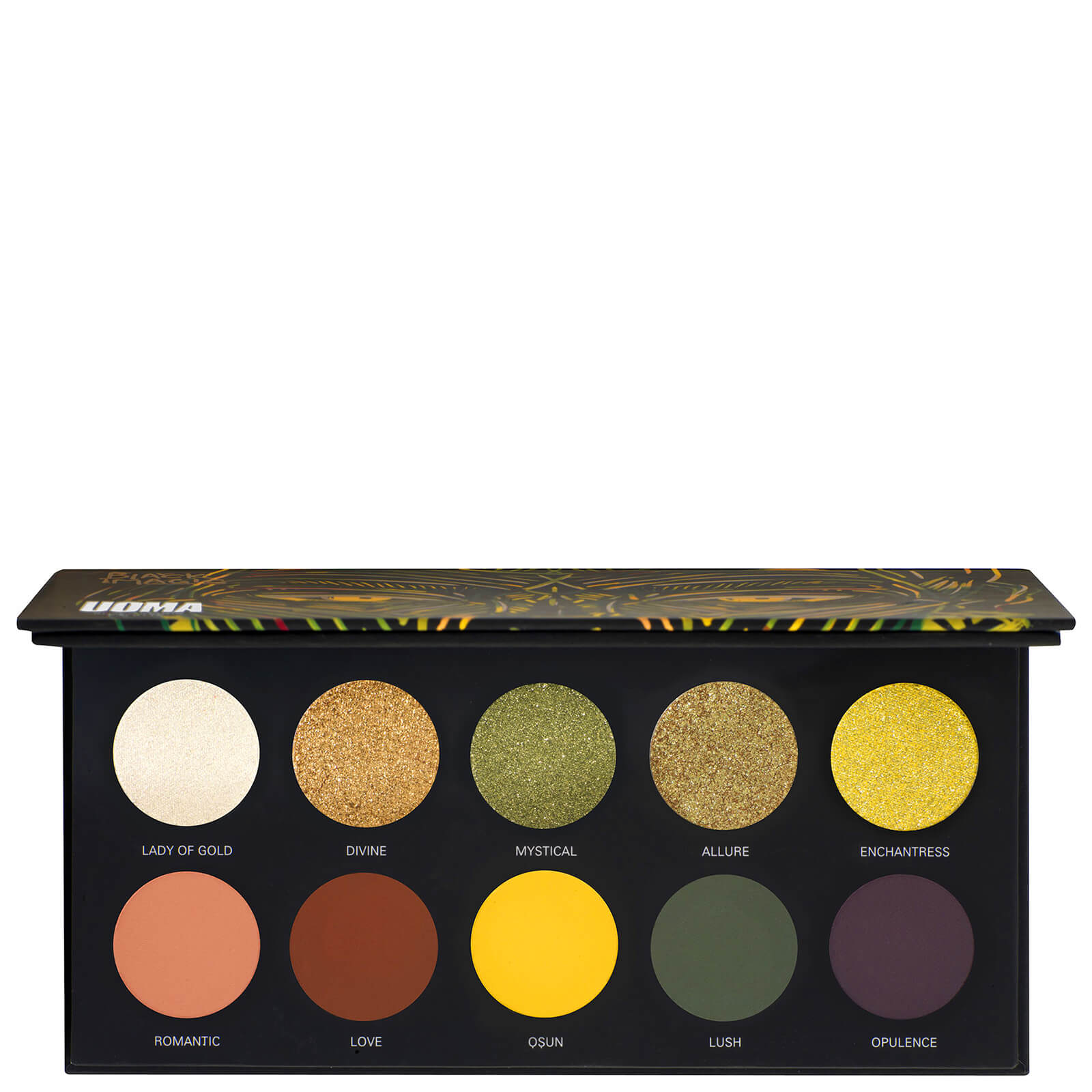 UOMA Beauty Black Magic Palette Colour Palette - Allure 10g