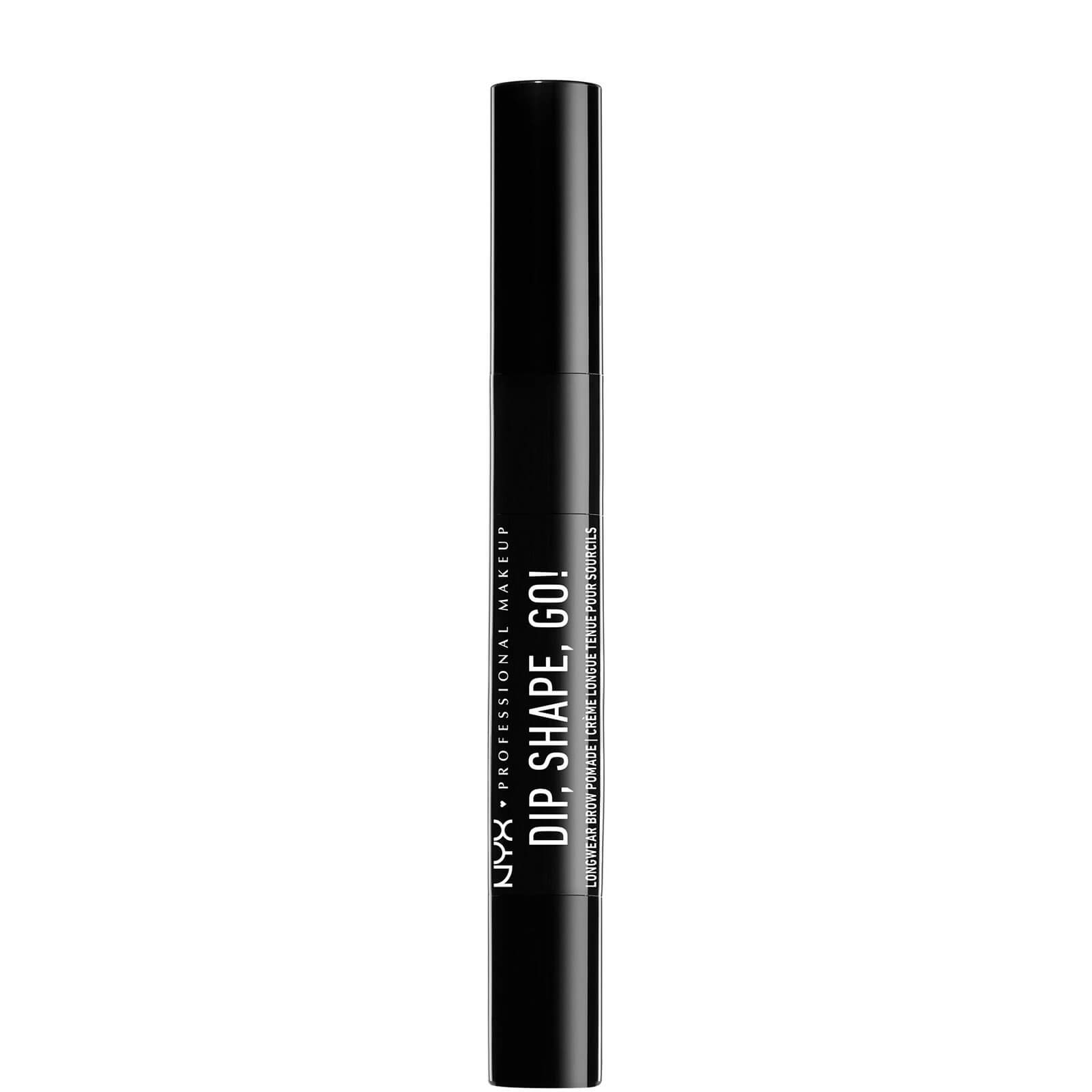 NYX Professional Makeup Dip, Shape, Go! Longwear Brow Pomade (Various Shades) - Black
NYX Professional Makeup Dip, Shape, Go! Longwear Brow Pomade (Various Shades) - Black