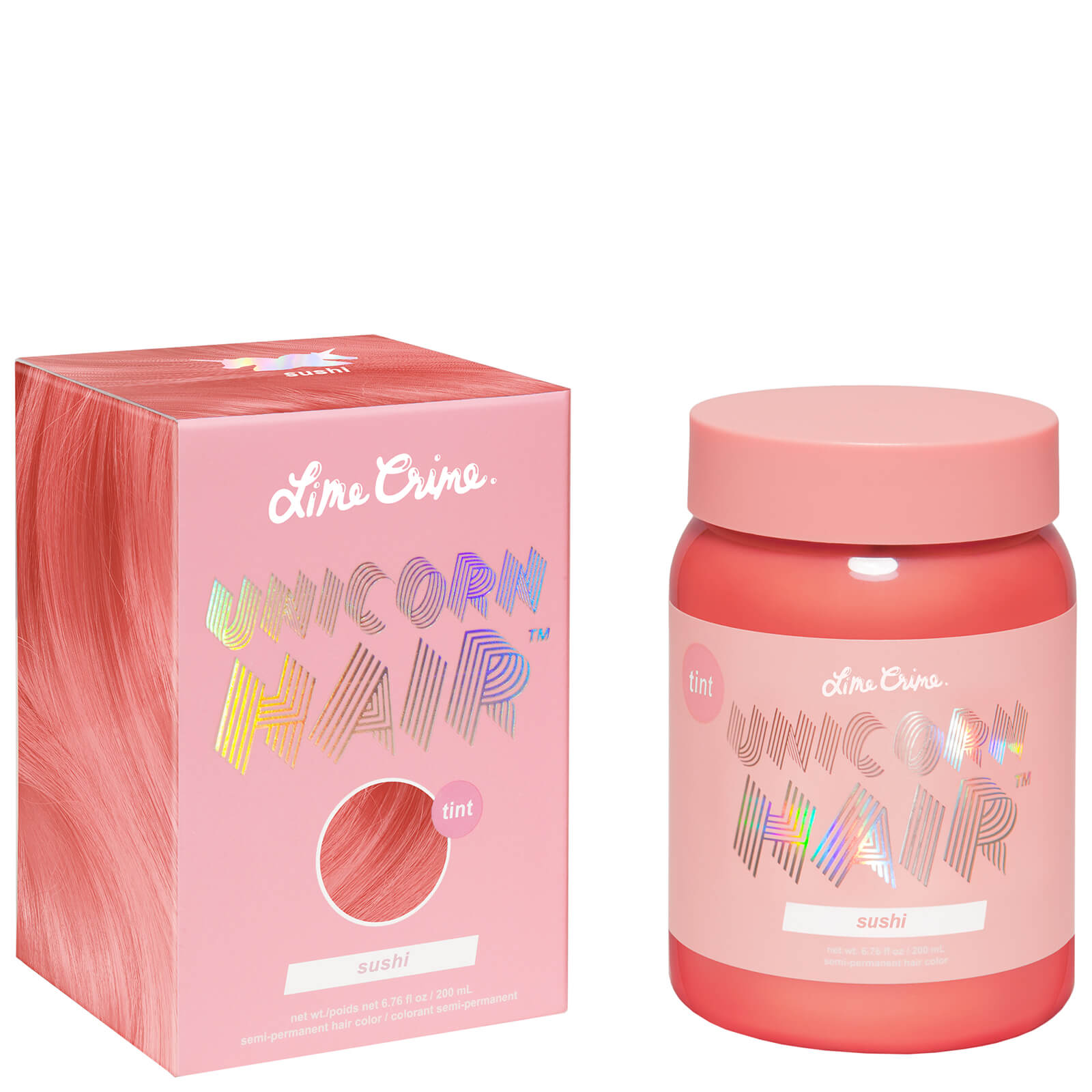 Lime Crime Unicorn Hair Tint 200ml (Various Shades) - Sushi