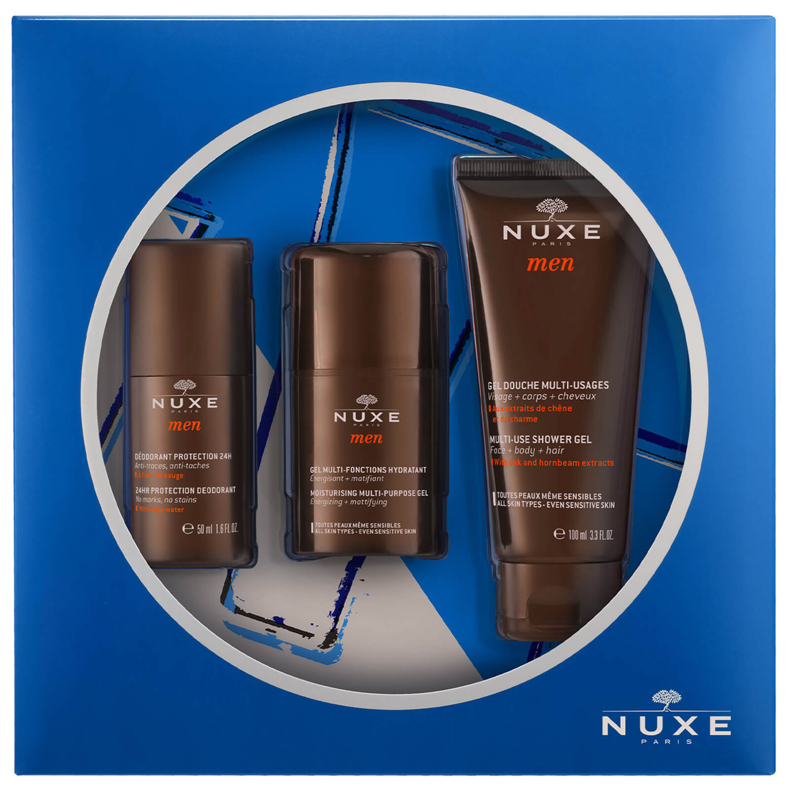 NUXE Men's Essentials Gift Set