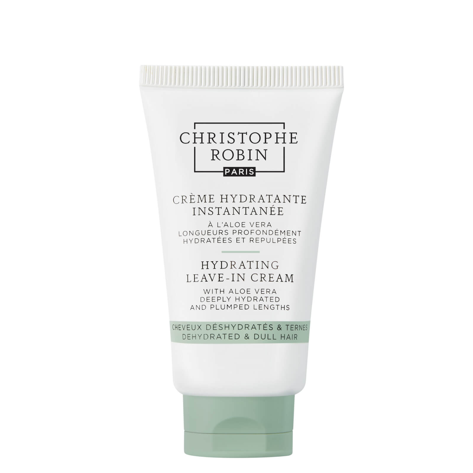 Christophe Robin New Hydrating Hair Cream Anti Frizz with Aloe Vera 20 ml
Christophe Robin New Hydrating Hair Cream Anti Frizz with Aloe Vera 20 ml