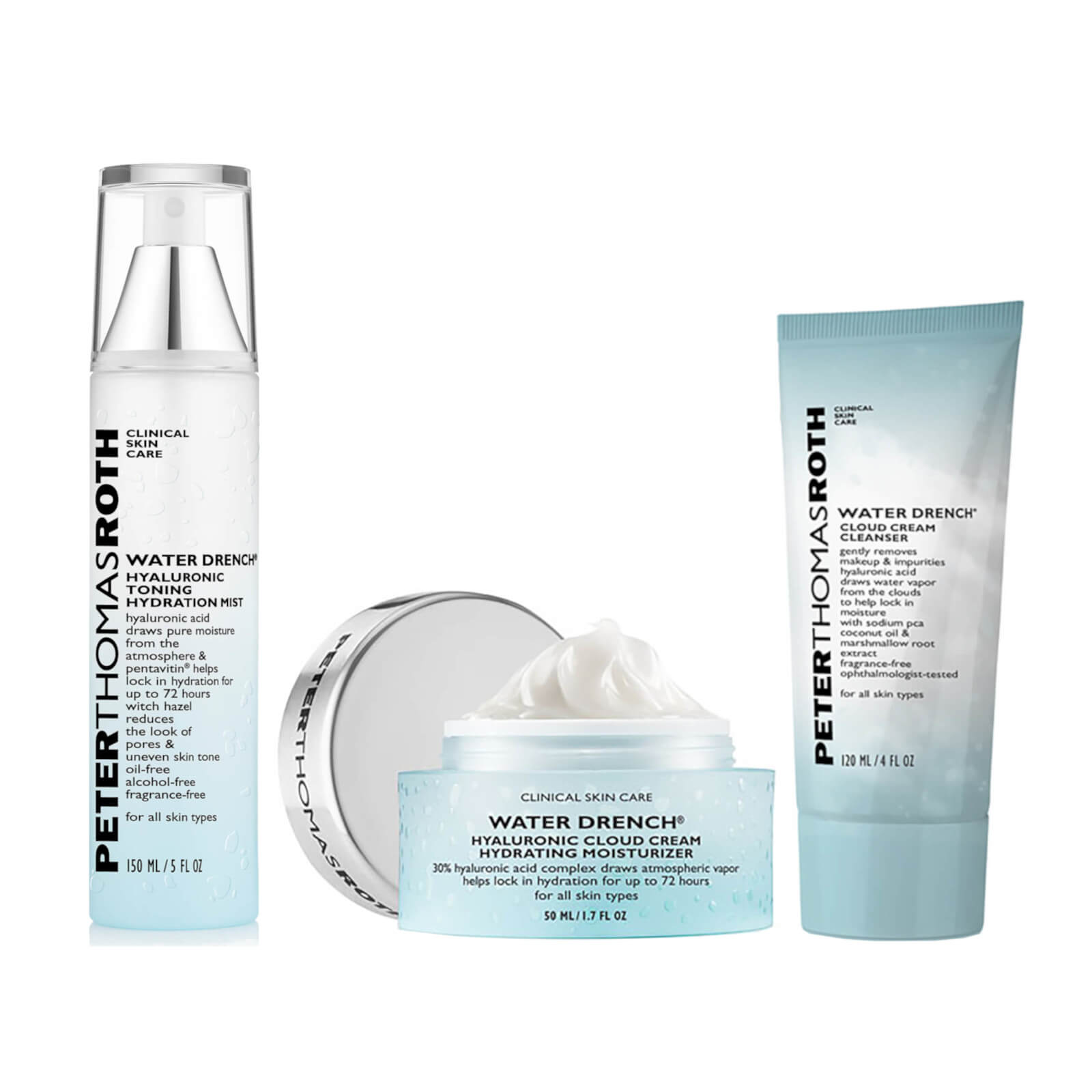 Peter Thomas Roth Exclusive Water Drench Trio
Peter Thomas Roth Exclusive Water Drench Trio
