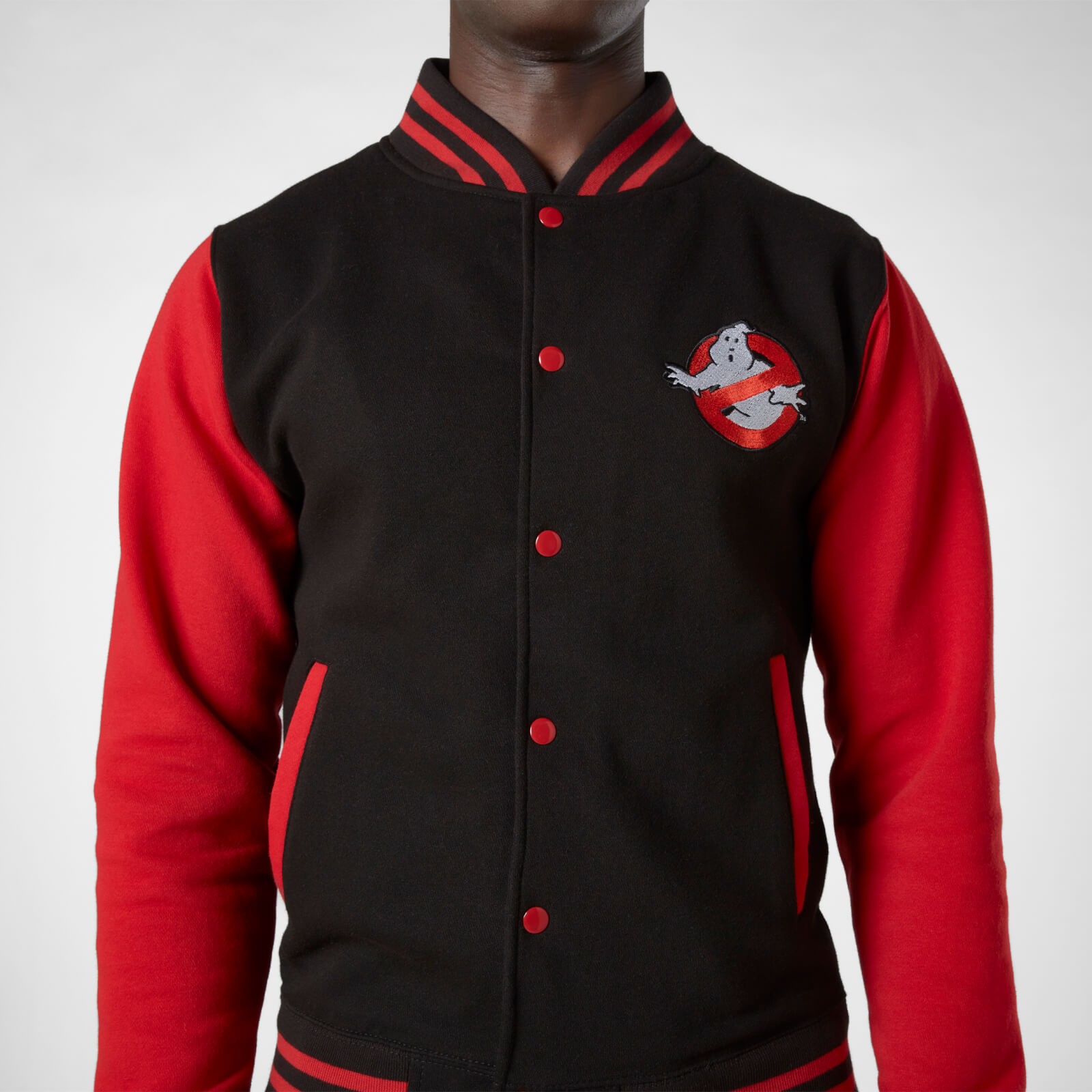 Ghostbusters Veste Teddy - Noir/Rouge - L - Noir