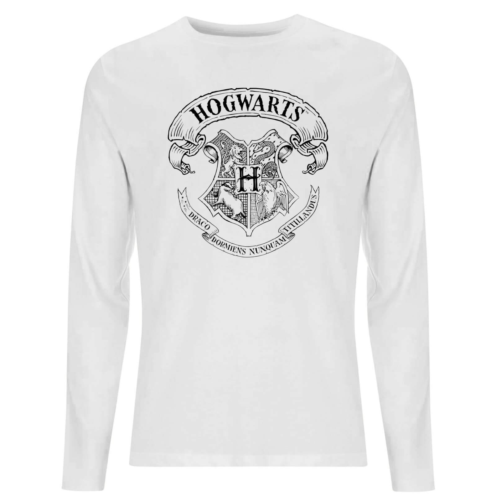Harry Potter Hogwarts Crest Unisex Long Sleeve T-Shirt - White - S - Blanc
Harry Potter Hogwarts Crest Unisex Long Sleeve T-Shirt - White - S - Blanc