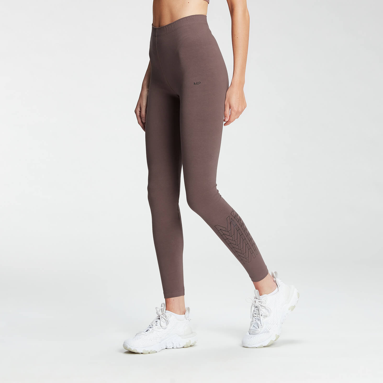 MP Women's Repeat MP Leggings - Warm Brown - XXS