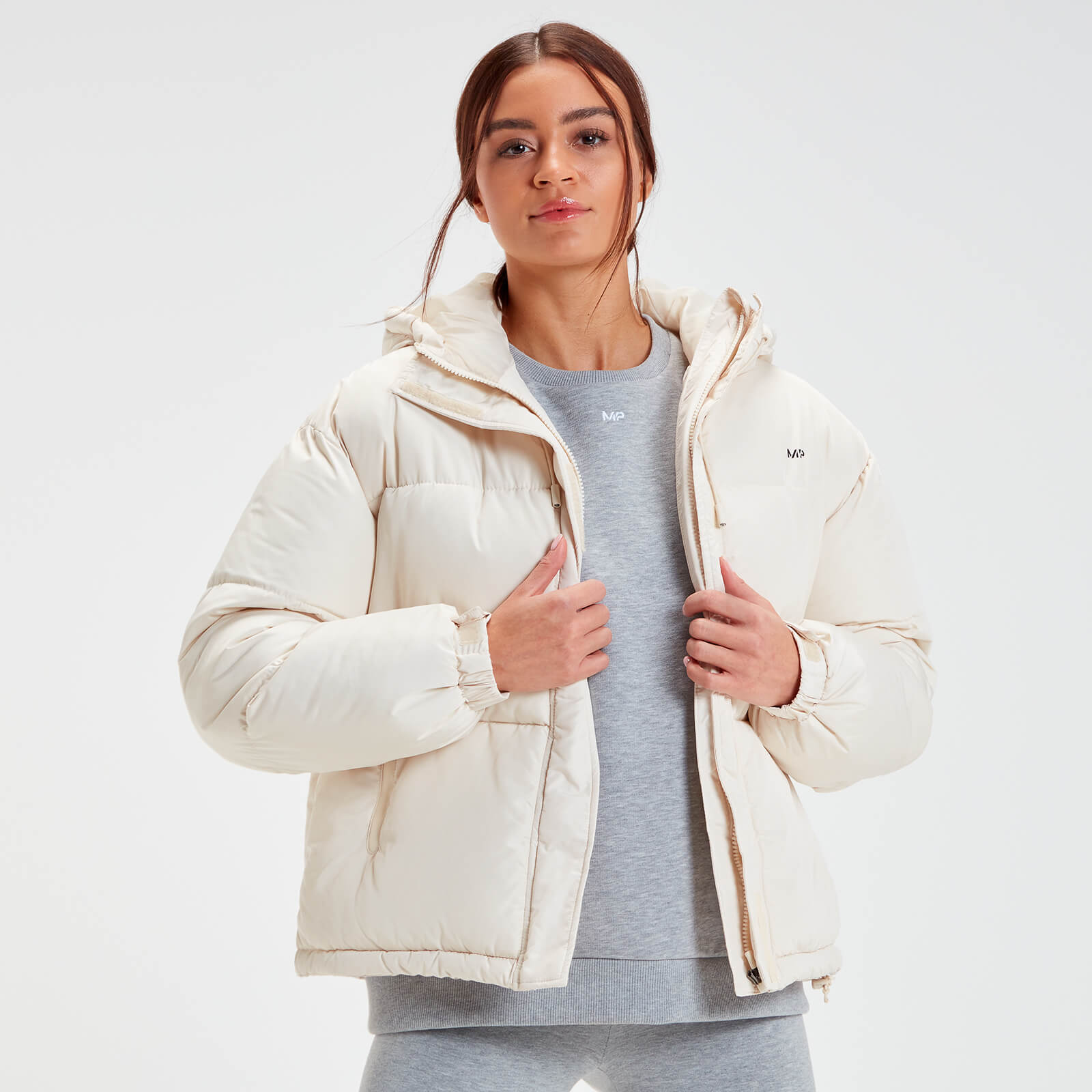 MP Women's Outerwear Puffer Jacket - Ecru - XS