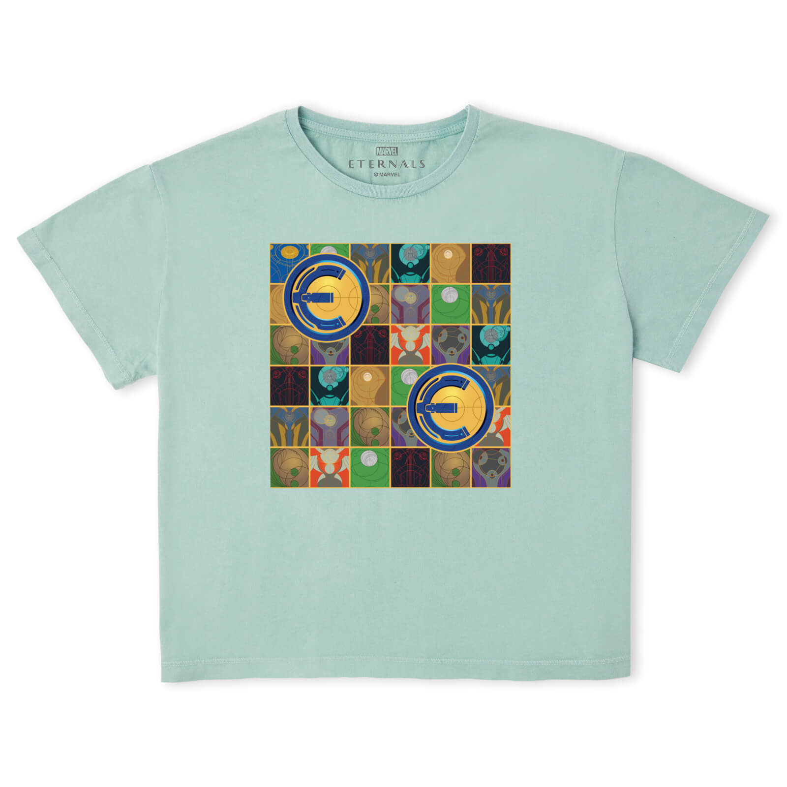 Marvel Eternals Tile Grid Crop Top Femme - Menthe Délavé - S - Mint Acid Wash
Marvel Eternals Tile Grid Crop Top Femme - Menthe Délavé - S - Mint Acid Wash