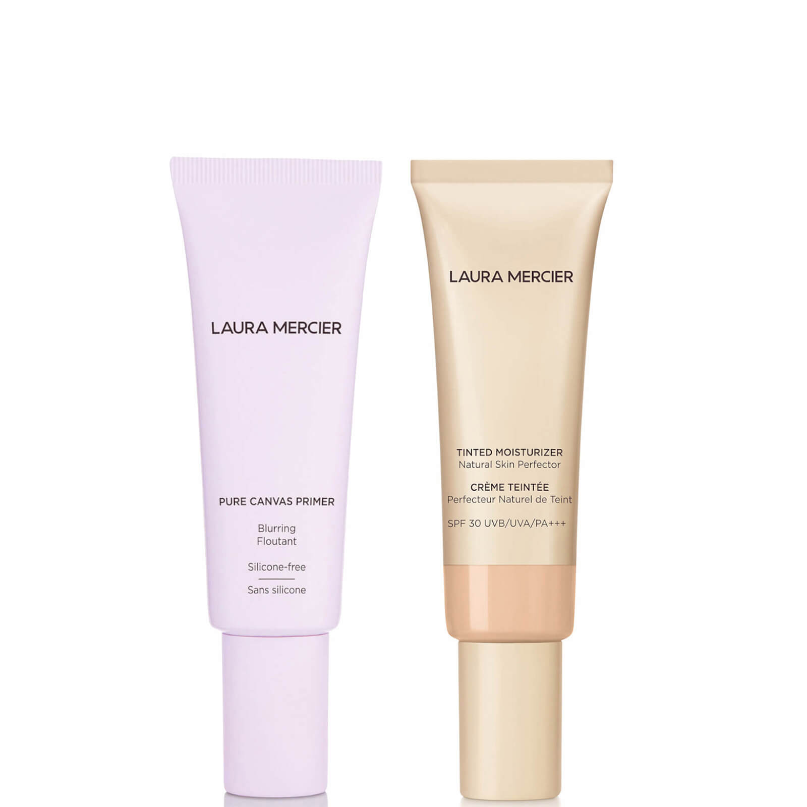 Laura Mercier Pure Canvas Blurring Primer Bundle (Various Shades) - Cameo