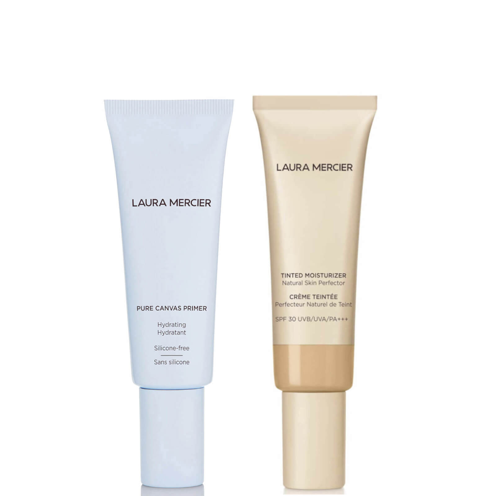 Laura Mercier Pure Canvas Hydrating Primer Bundle (Various Shades) - Natural