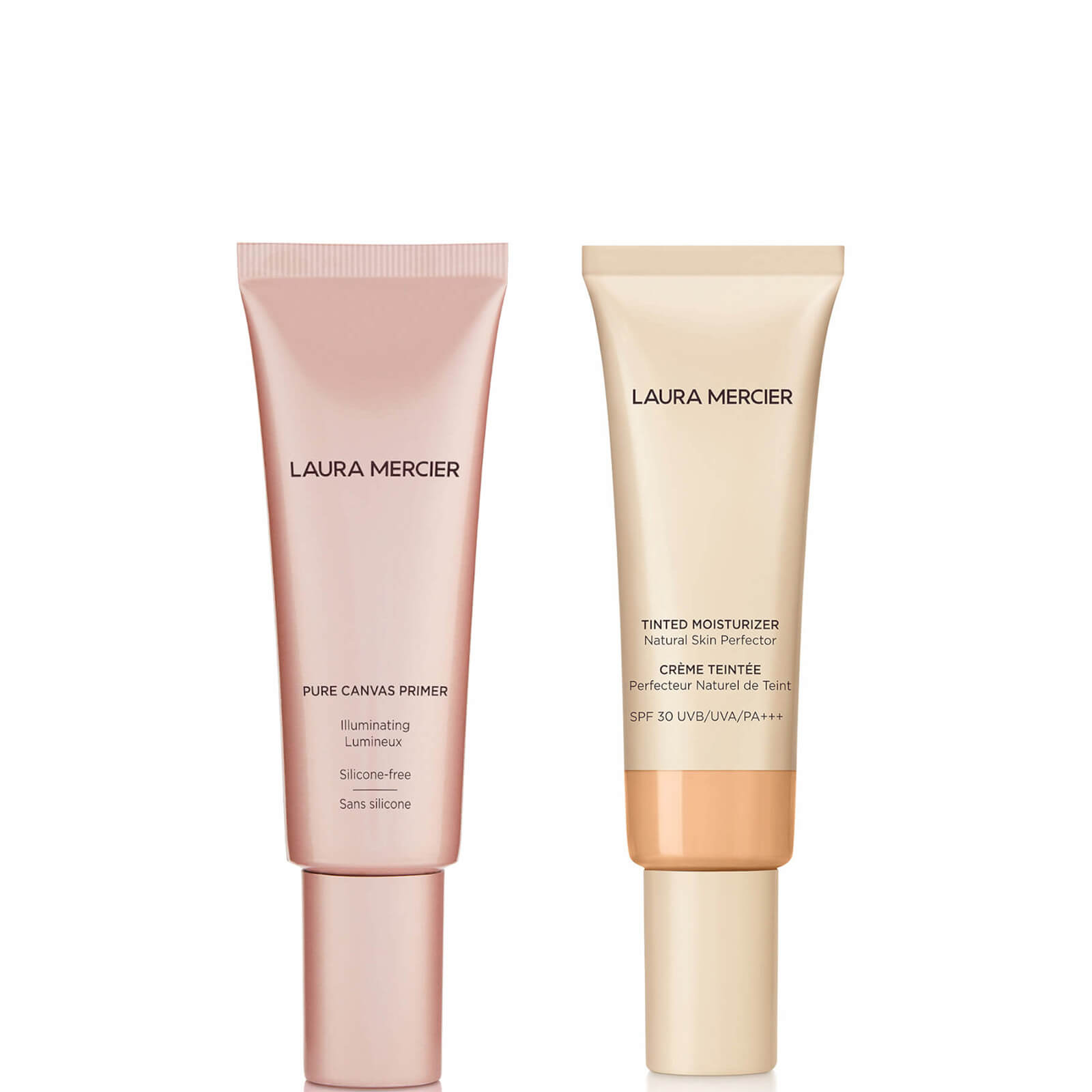 Laura Mercier Pure Canvas Illuminating Primer Bundle (Various Shades) - Porcelain
Laura Mercier Pure Canvas Illuminating Primer Bundle (Various Shades) - Porcelain