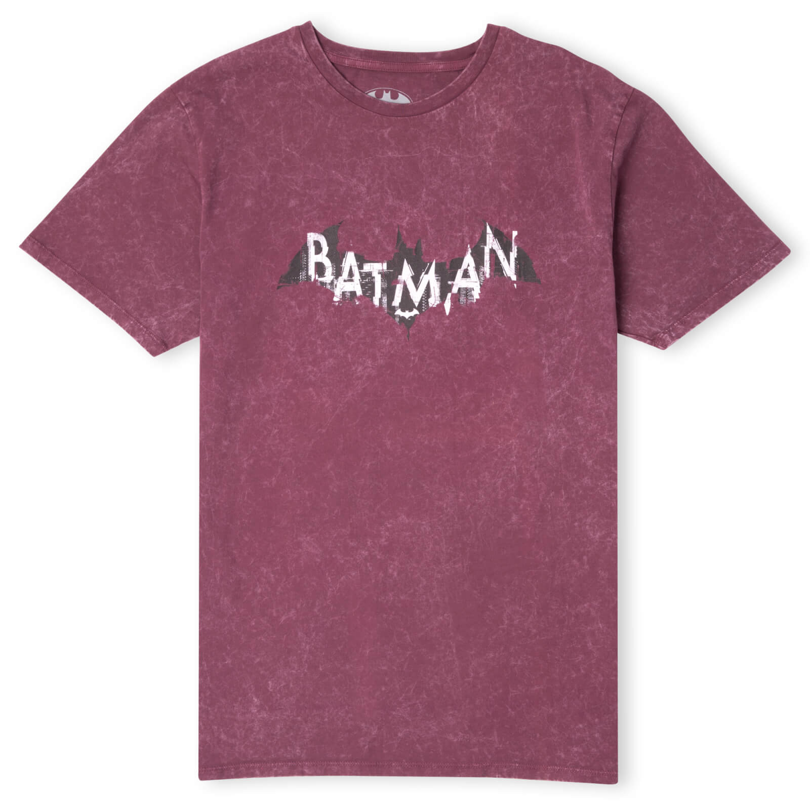 DC Batman Distressed Emblem Kids' T-Shirt - Burgundy Acid Wash - 5-6 ans - Burgundy Acid Wash
DC Batman Distressed Emblem Kids' T-Shirt - Burgundy Acid Wash - 5-6 ans - Burgundy Acid Wash