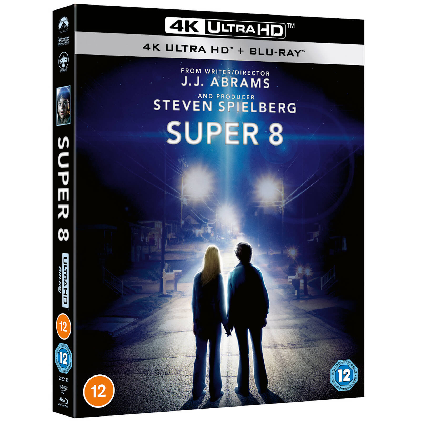 Super 8 10e anniversaire - Coffret 4K Ultra HD exclusivité Red Carpet Zavvi (Blu-ray inclus)
Super 8 10e anniversaire - Coffret 4K Ultra HD exclusivité Red Carpet Zavvi (Blu-ray inclus)