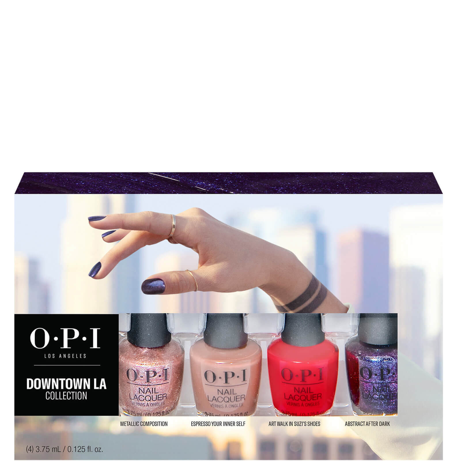 OPI Nail Polish DTLA Collection Nail Polish Gift Set 4 x 3.75ml
OPI Nail Polish DTLA Collection Nail Polish Gift Set 4 x 3.75ml