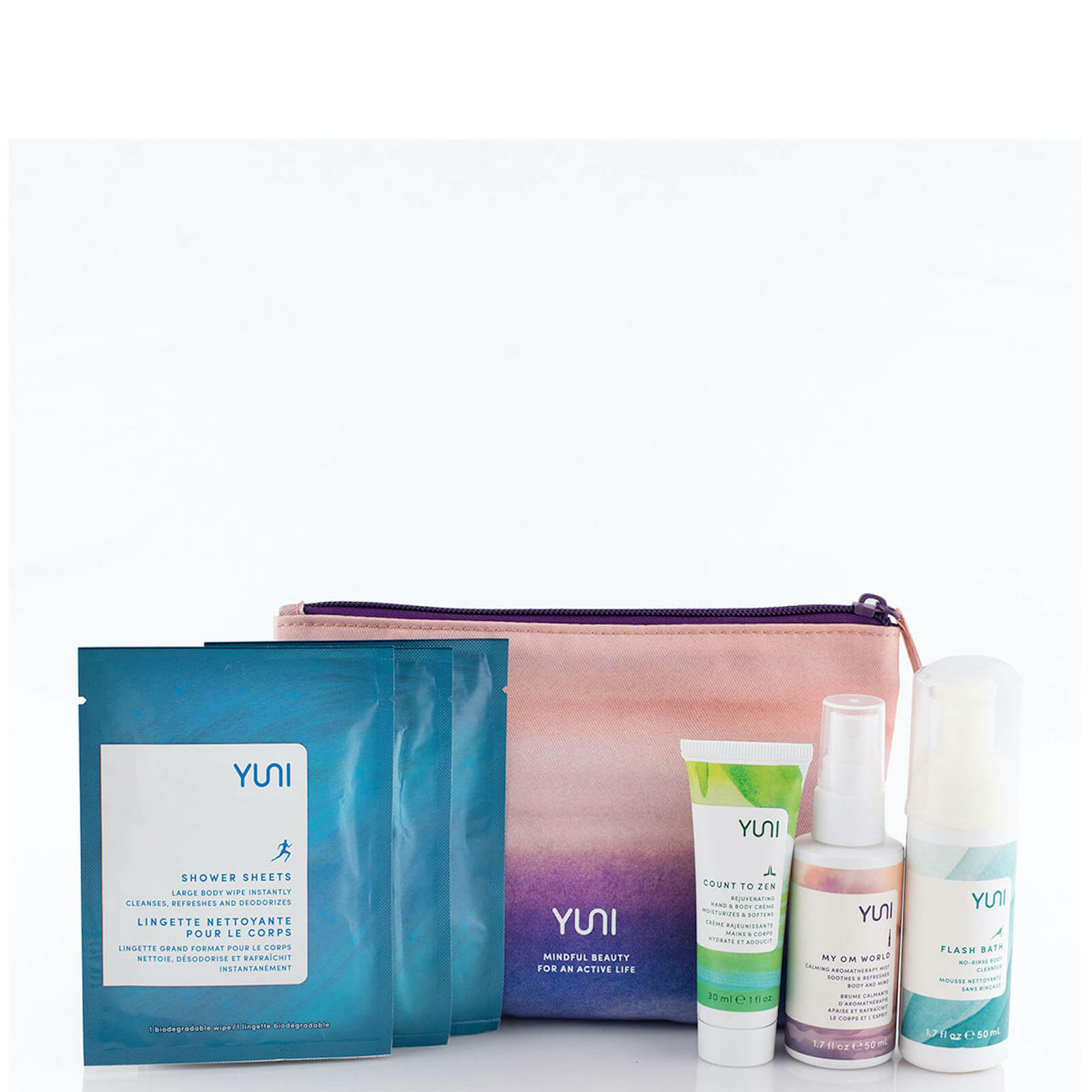 Yuni Beauty on The Run Bath and Body Set
Yuni Beauty on The Run Bath and Body Set