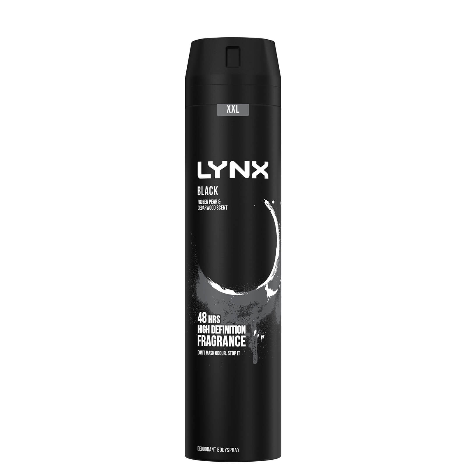 Lynx Black Body Spray Deodorant 250ml
