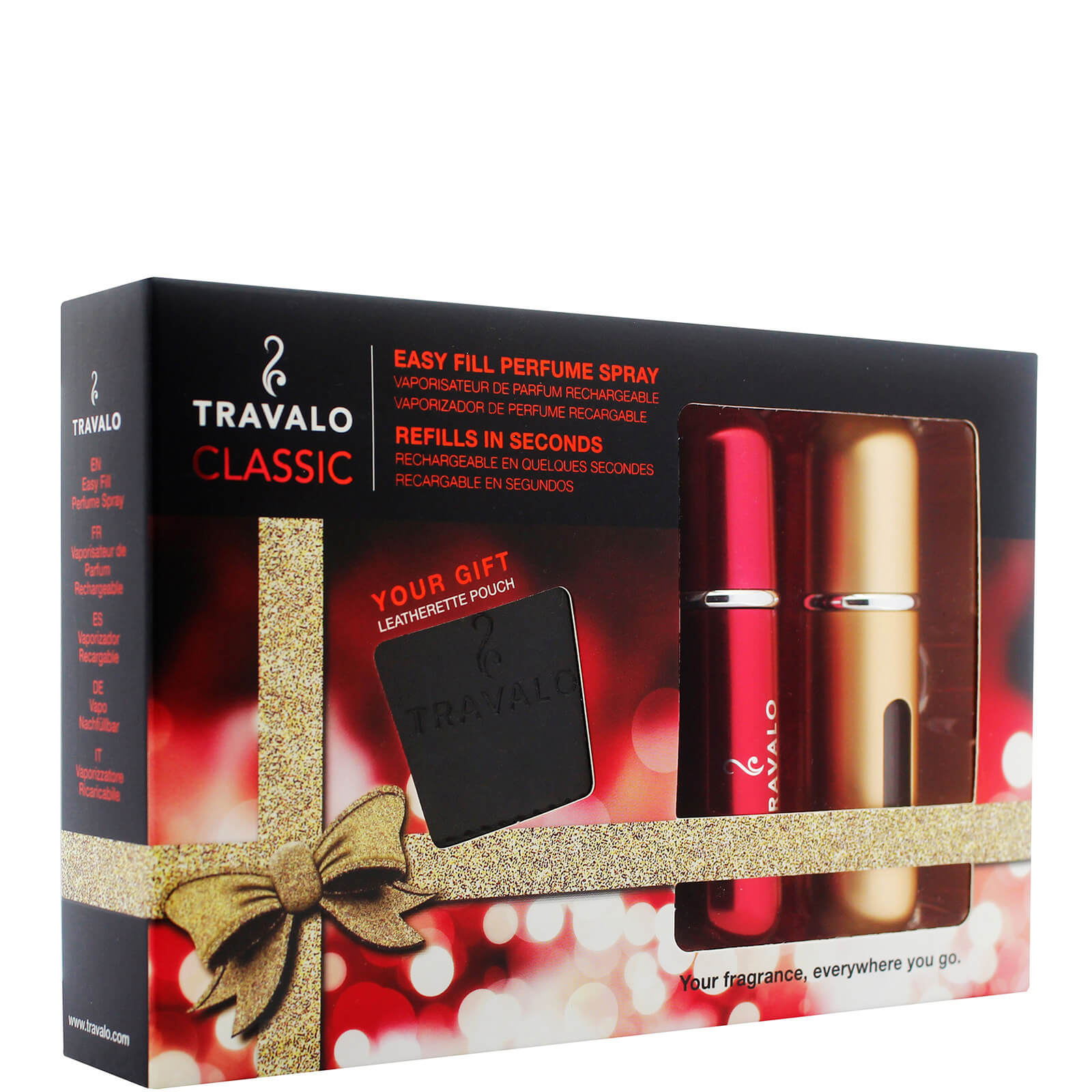 Travalo Classic HD Gift 2 - Red and Gold