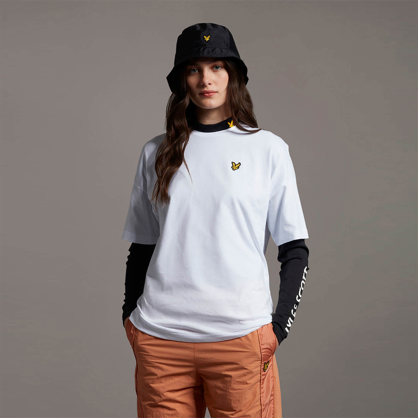 Oversized T-shirt - White - M