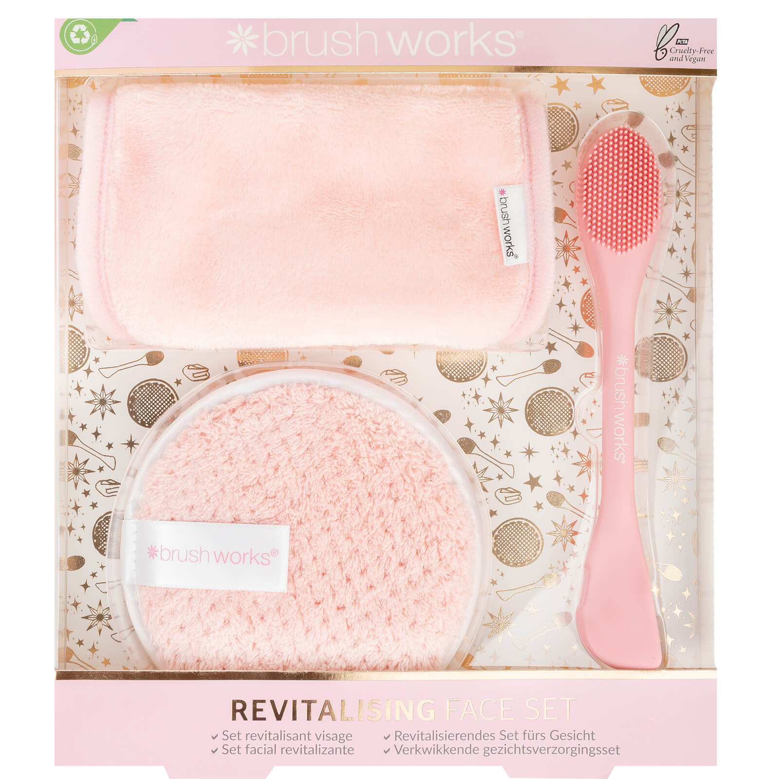 brushworks Revitalising Face Set