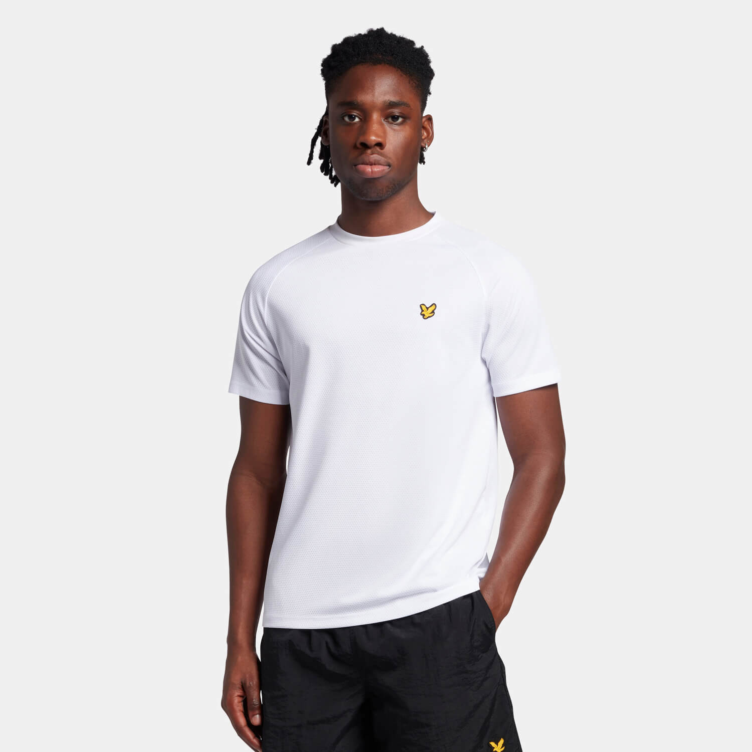 Men's Core Raglan - White - L