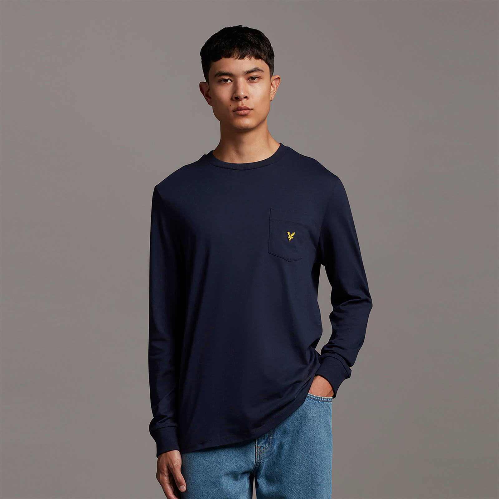 Archive Swing Pocket T-shirt - Dark Navy - M