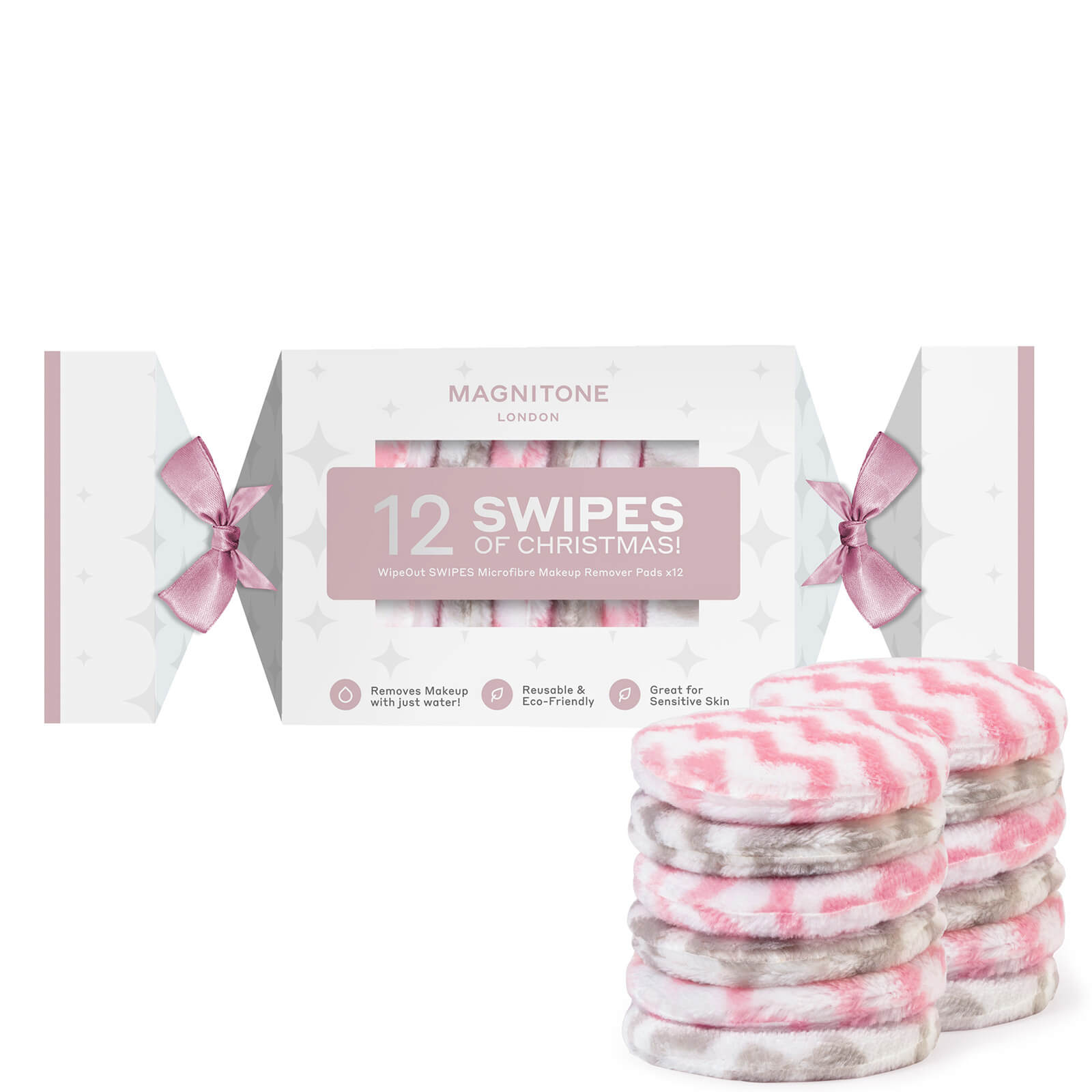 Magnitone London 12 Swipes of Christmas Cracker Microfibre Cleansing Pads Set (12 Pack)
Magnitone London 12 Swipes of Christmas Cracker Microfibre Cleansing Pads Set (12 Pack)