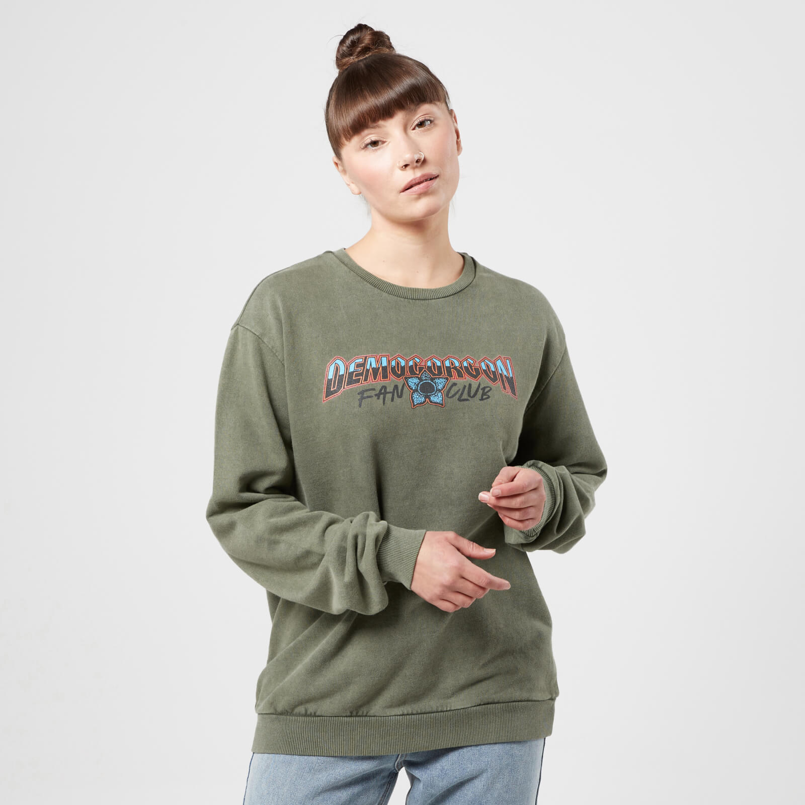 Stranger Things Demogorgon Fan Club Sweatshirt - Khaki Délavé - S - Khaki Acid Wash
Stranger Things Demogorgon Fan Club Sweatshirt - Khaki Délavé - S - Khaki Acid Wash