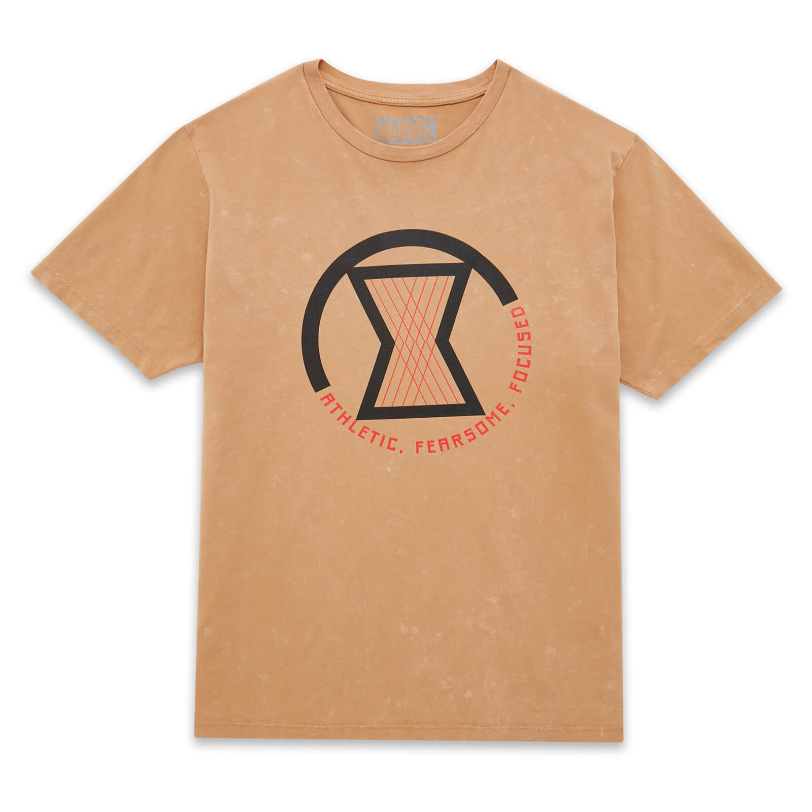 Marvel Althetic, Fearsome, Focused Unisex T-Shirt - Tan Acid Wash - S - Tan Acid Wash
Marvel Althetic, Fearsome, Focused Unisex T-Shirt - Tan Acid Wash - S - Tan Acid Wash