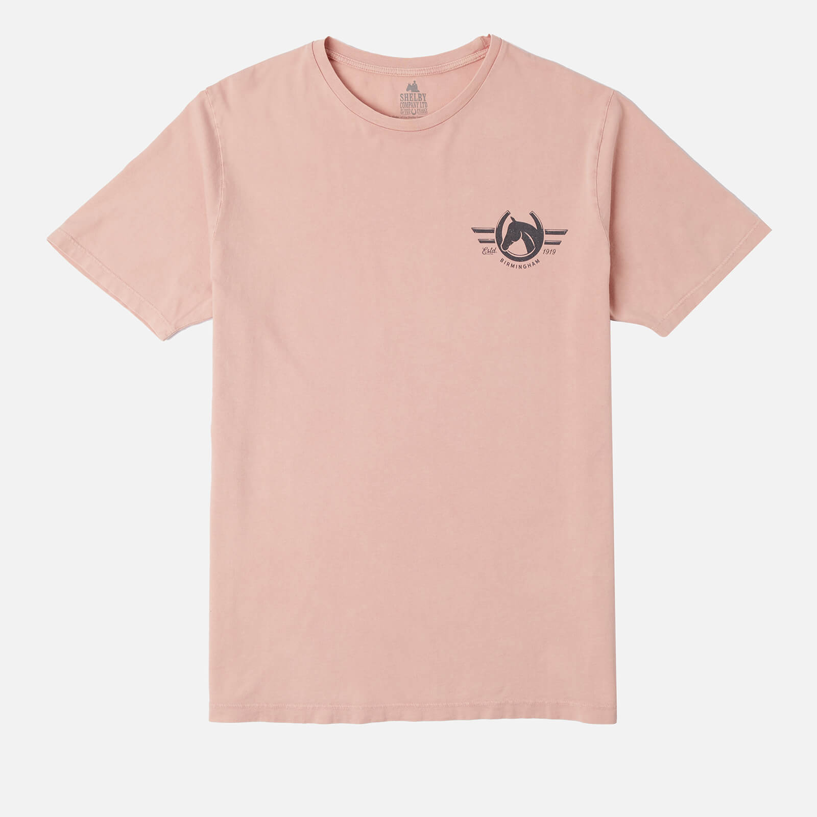 Peaky Blinders Shelby Co. Ltd Men's T-Shirt - Pink Acid Wash - M - Pink Acid Wash