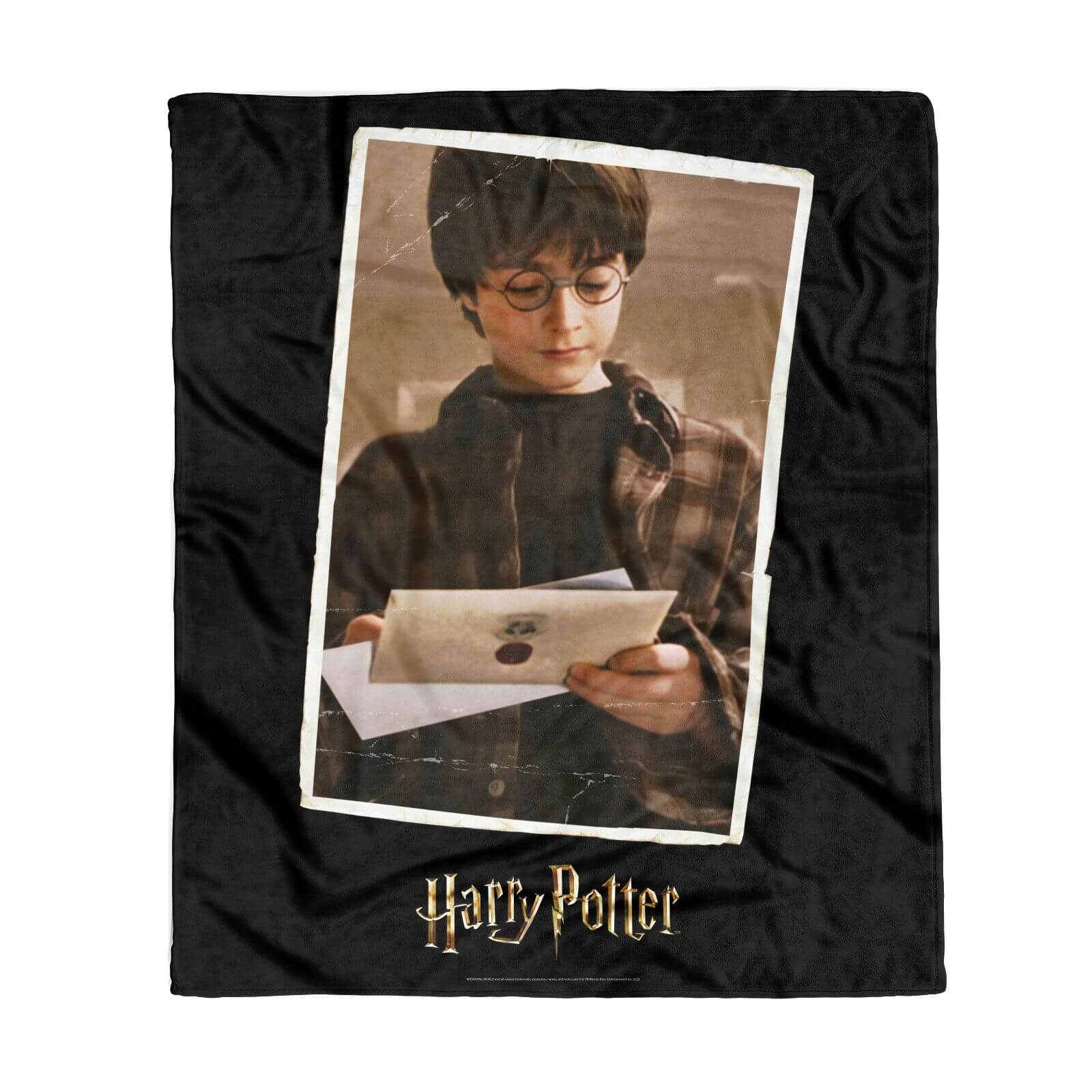 Harry Potter Harry - Letters Fleece Blanket - S