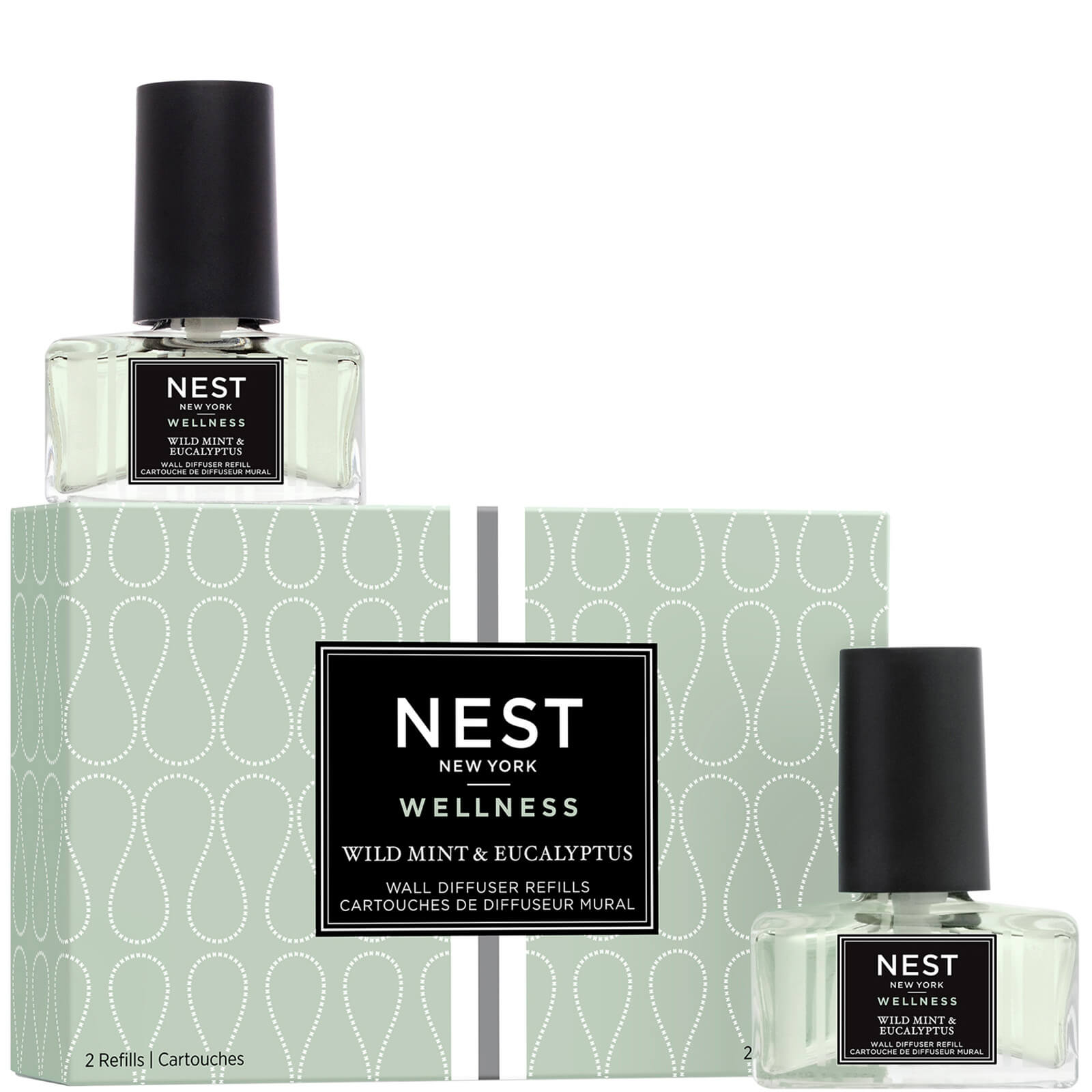 NEST New York Wild Mint and Eucalyptus Wall Diffuser Refill 42ml