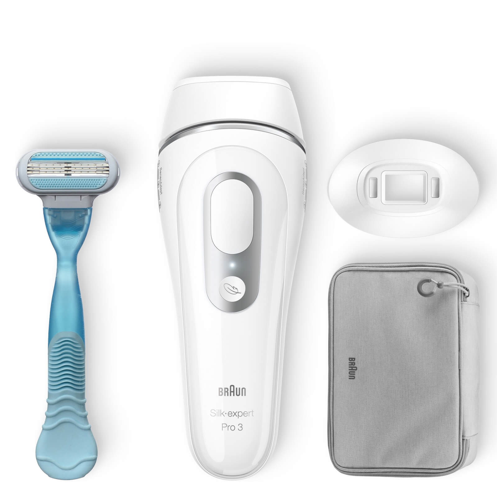 Braun Silk·expert Pro 3 PL3121 Women’s IPL, At-Home Permanent Visible Hair Removal, White/Silver
Braun Silk·expert Pro 3 PL3121 Women’s IPL, At-Home Permanent Visible Hair Removal, White/Silver
