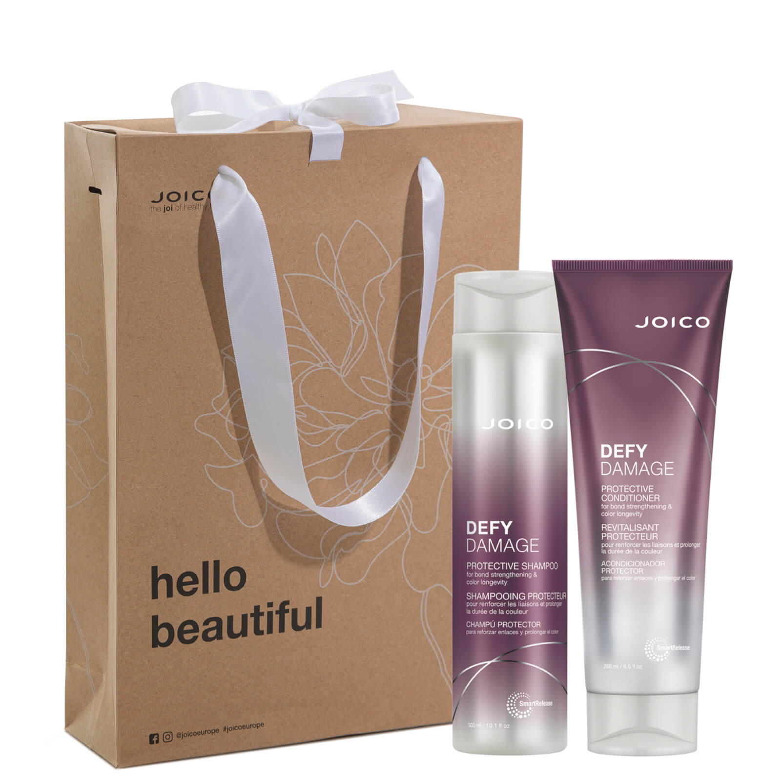 Joico Sparkles and Joi Defy Damage Shampoo and Conditioner Set