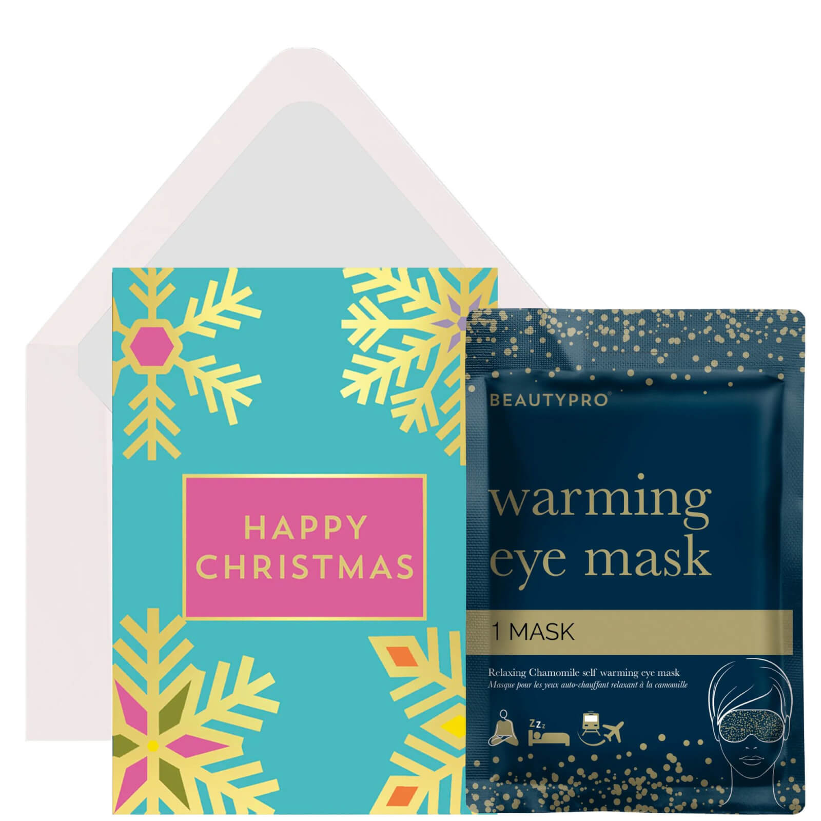 BeautyPro Christmask Card with Warming Eye Mask
BeautyPro Christmask Card with Warming Eye Mask