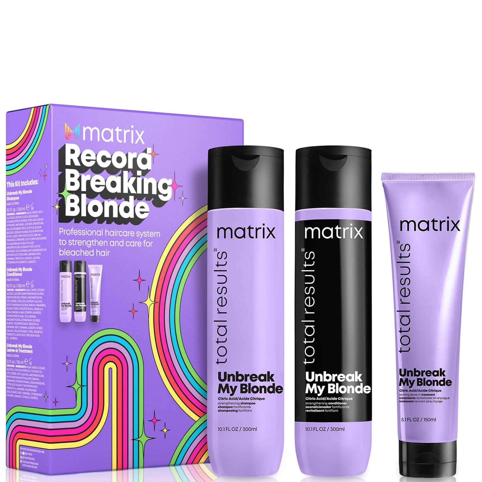 Matrix Total Results Unbreak My Blonde Strengthening Trio