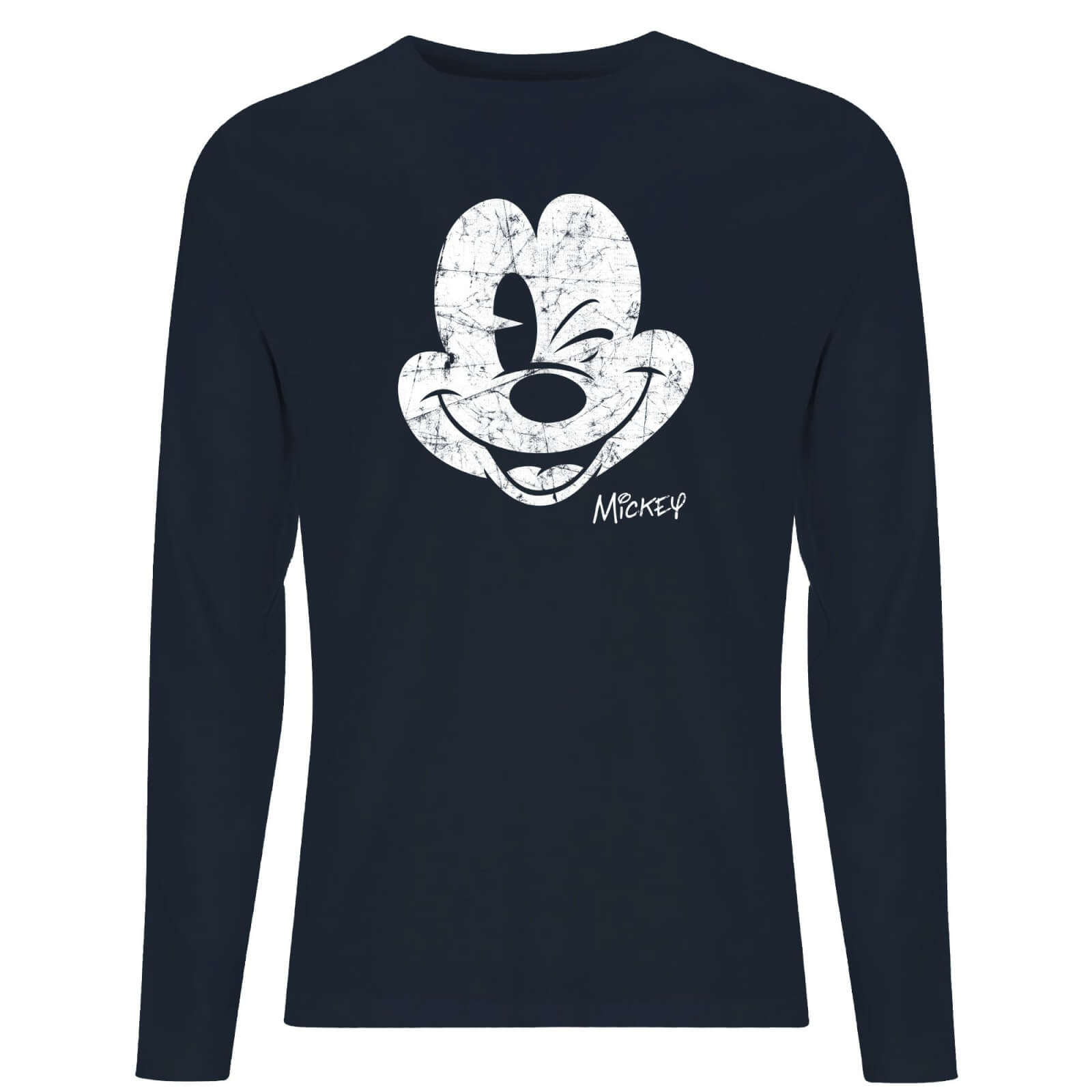 Disney Mickey Mouse Worn Face Men's Long Sleeve T-Shirt - Navy - S - Blu Navy
Disney Mickey Mouse Worn Face Men's Long Sleeve T-Shirt - Navy - S - Blu Navy