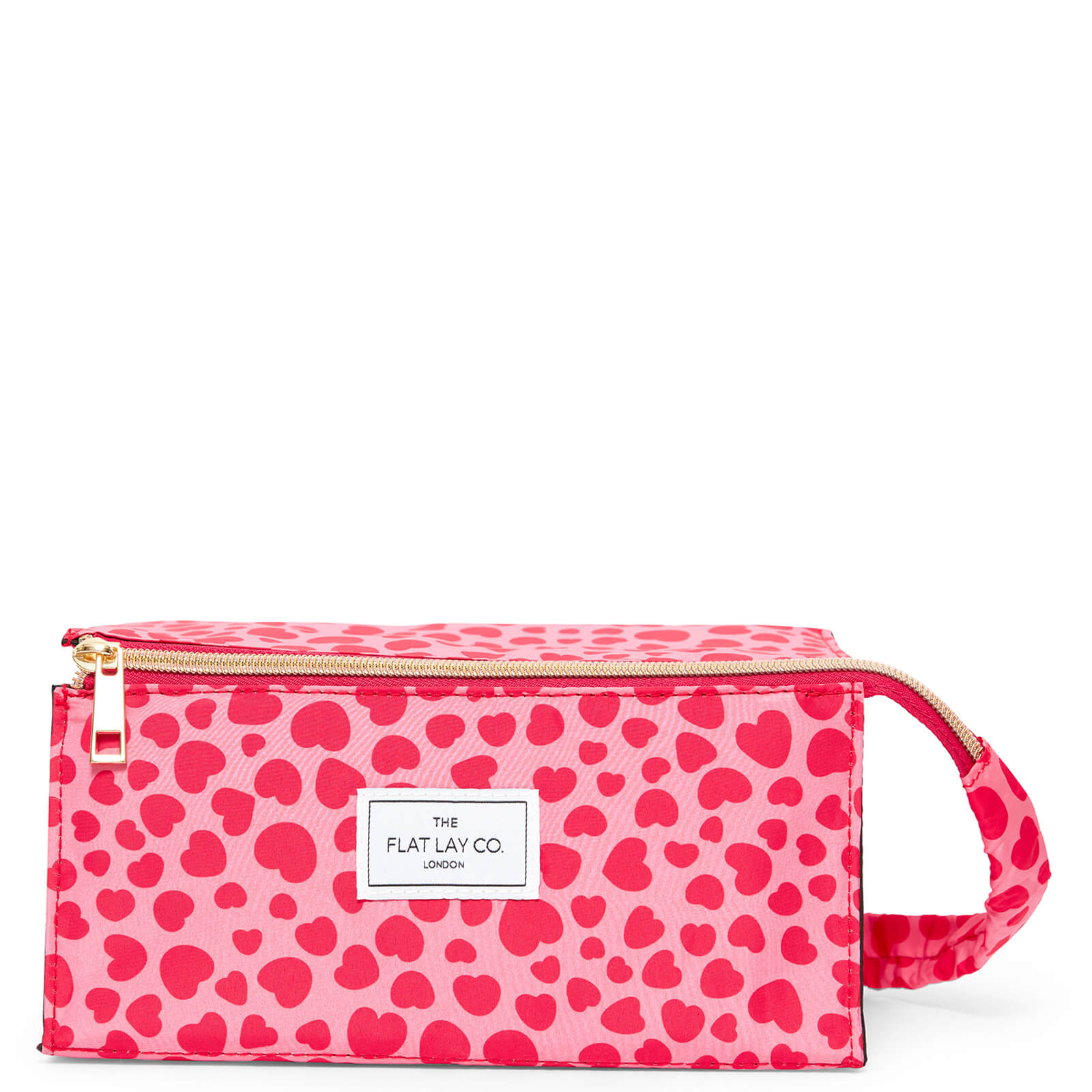 The Flat Lay Co. X LookFantastic Exclusive Open Flat Box Bag in Pink Hearts